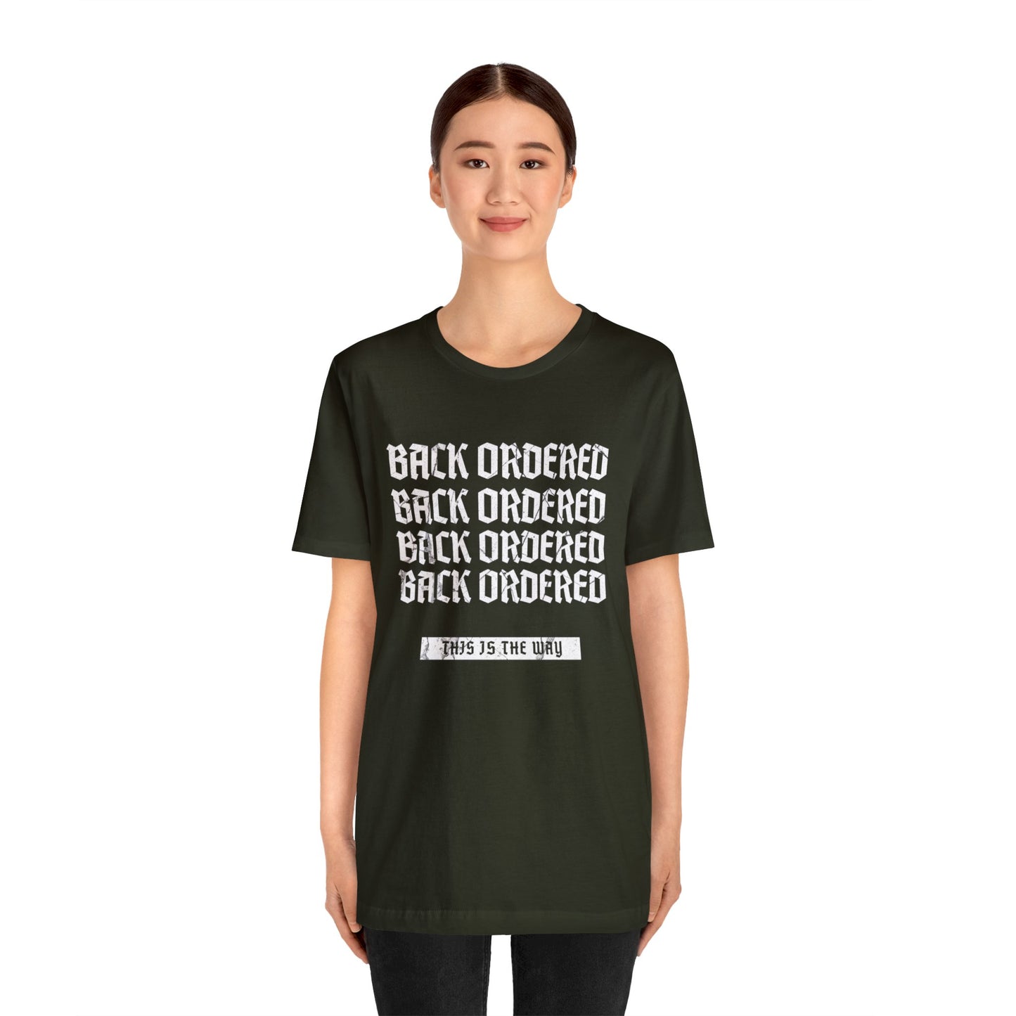 Back Ordered, This is the Way Parts Department Shirt, Gift for Parts Manager, Dealership Employee, Parts Counter Person, Birthday Day