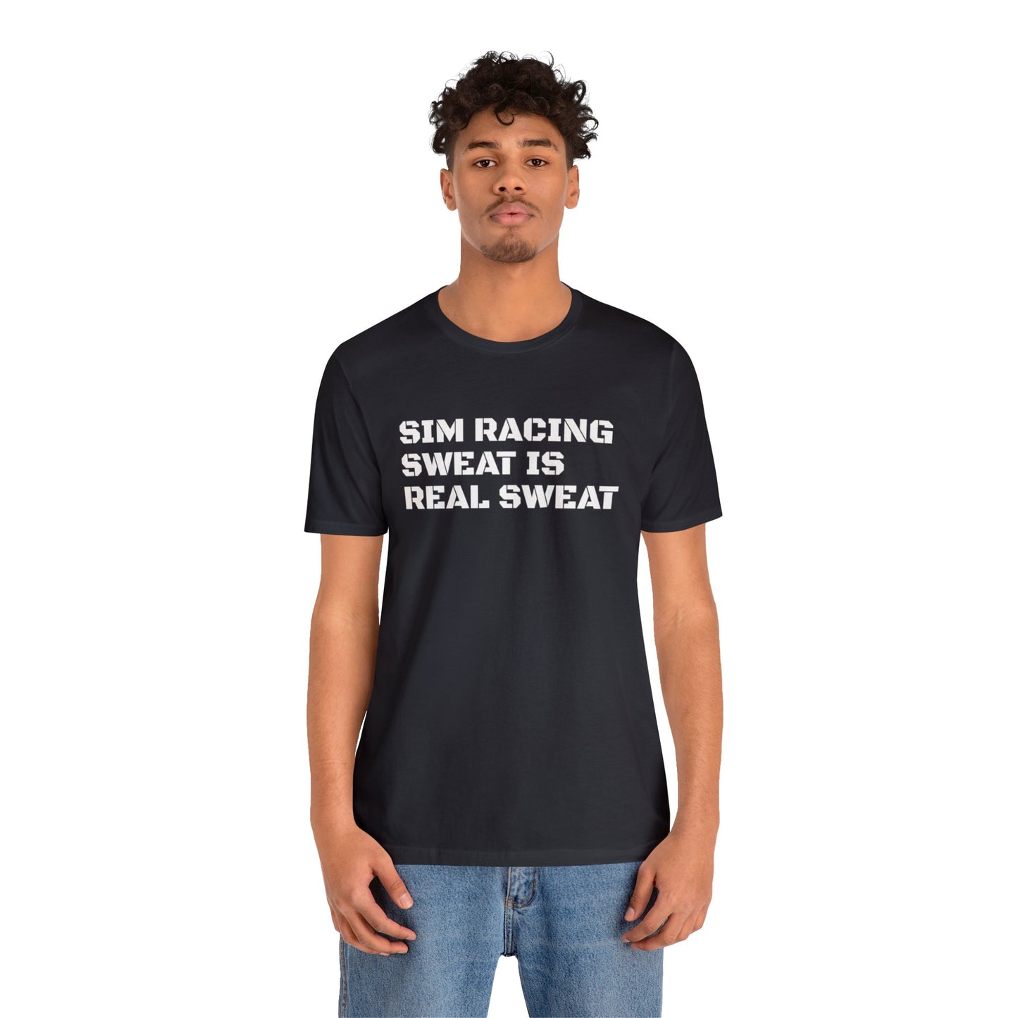Sim Racing Sweat Is Real Sweat Shirt, Sim Racing, I Racer, Online Gaming, Gift for Gammer, I race online, E sports, Online Racing, Simulator