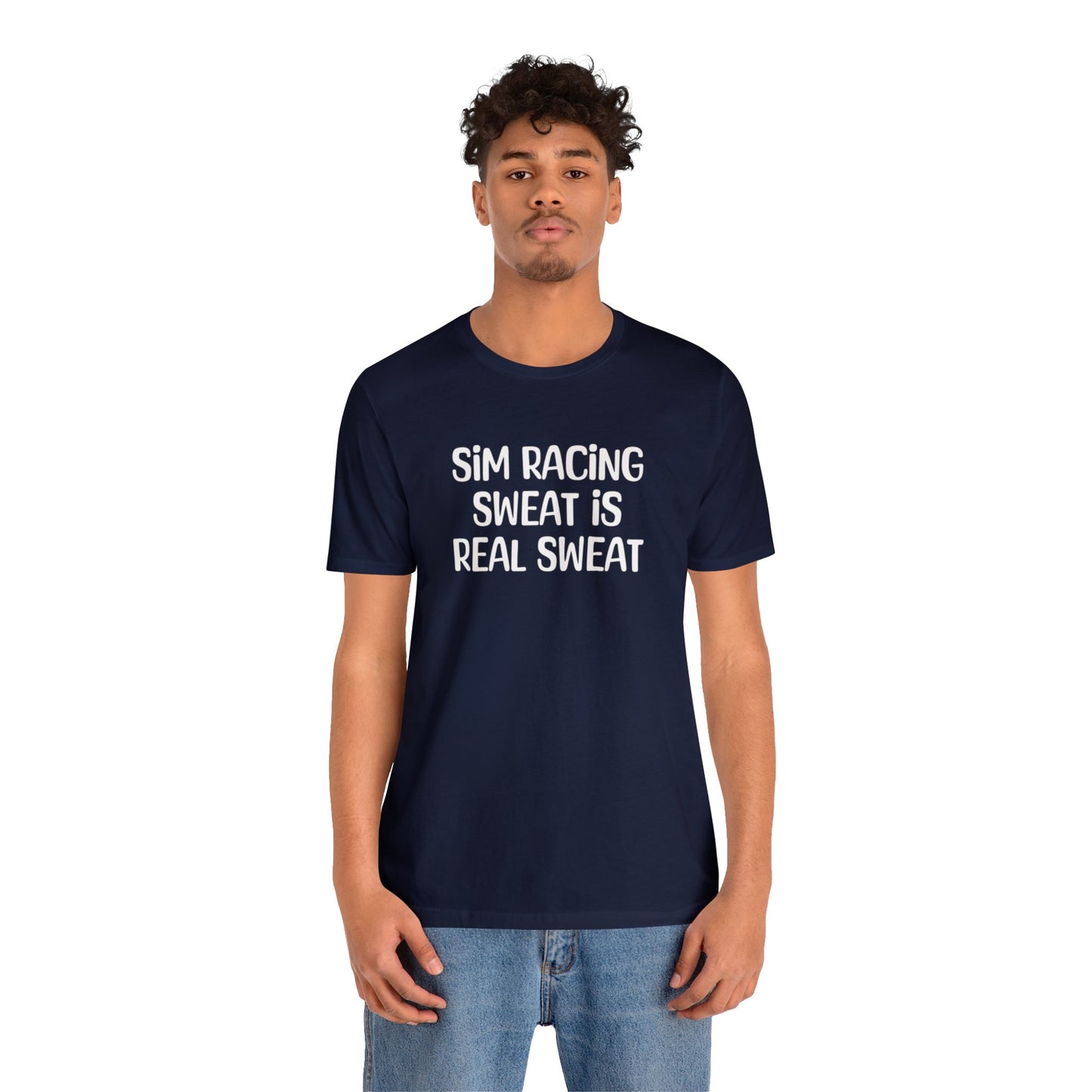 Sim Racing Sweat Is Real Sweat Shirt, Sim Racing, I Racer, Online Gaming, Gift for Gammer, I race online, E sports, Online Racing, Simulator