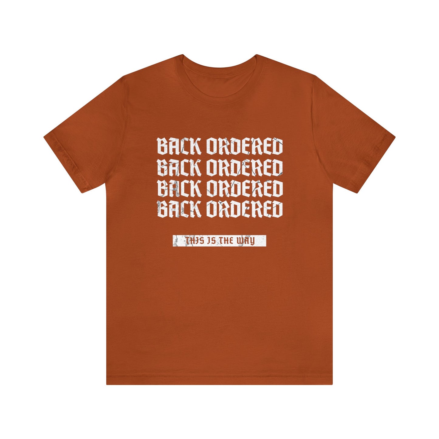 Back Ordered, This is the Way Parts Department Shirt, Gift for Parts Manager, Dealership Employee, Parts Counter Person, Birthday Day