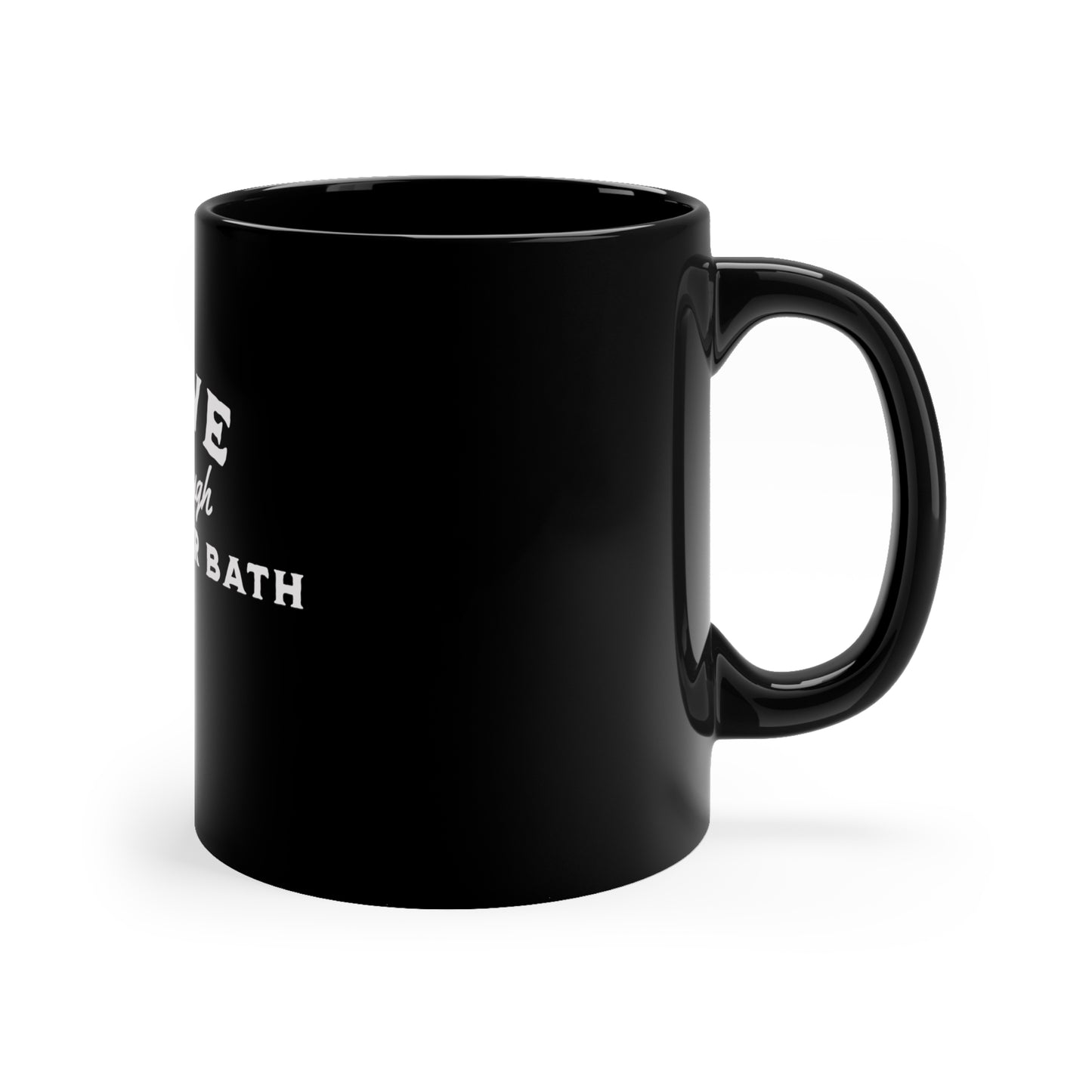 Live, Laugh, Toaster Bath 11oz Black Mug, Gift for Boy Friend, Gift for Husband, Fathers Day Gift, Anniversary Gift, Birthday Gift, Gag Gift