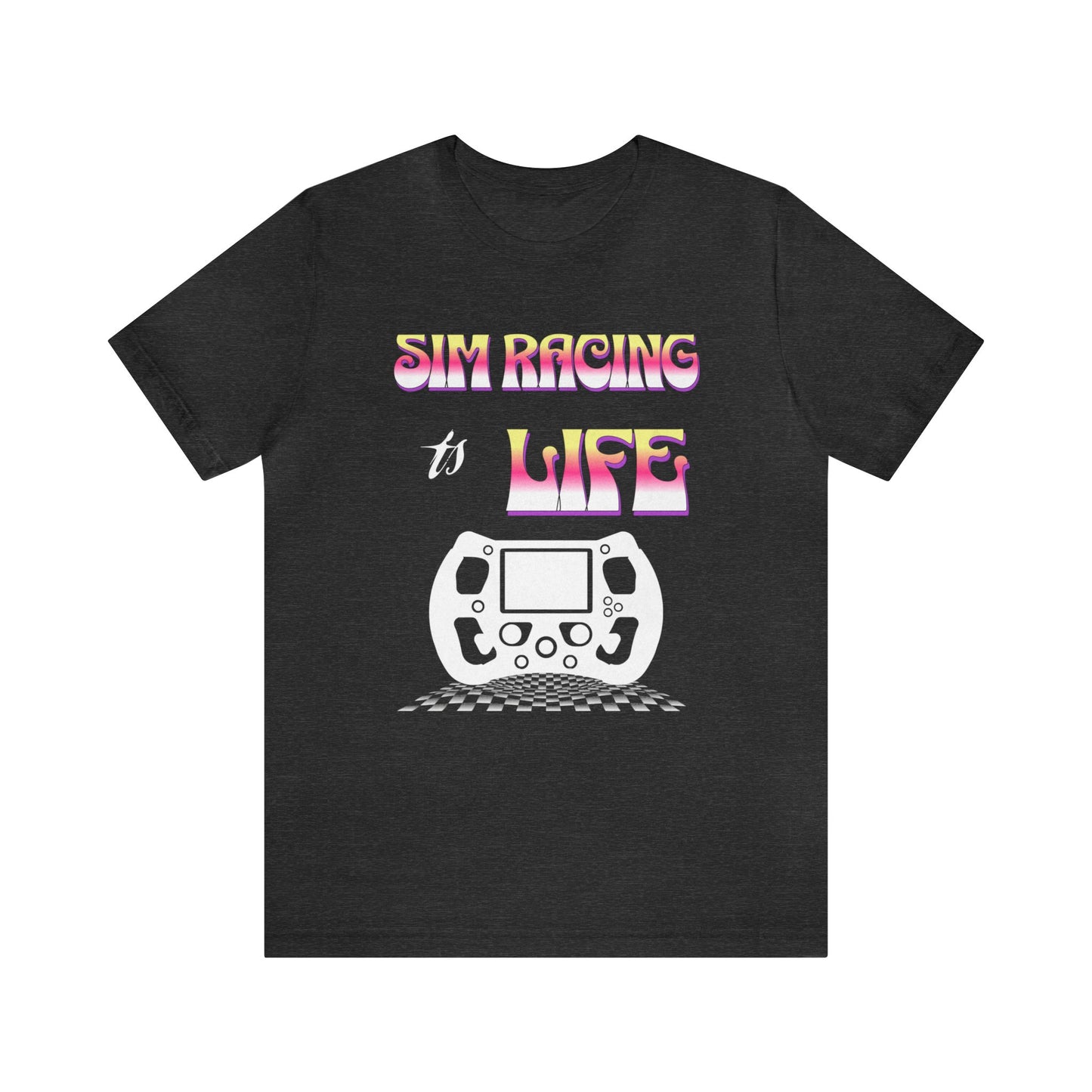 Sim Racing Is Life Shirt, Sim Racing, I Racer, Online Gaming, Gift for Gammer, I race online, E sports, Online Racing, Simulator