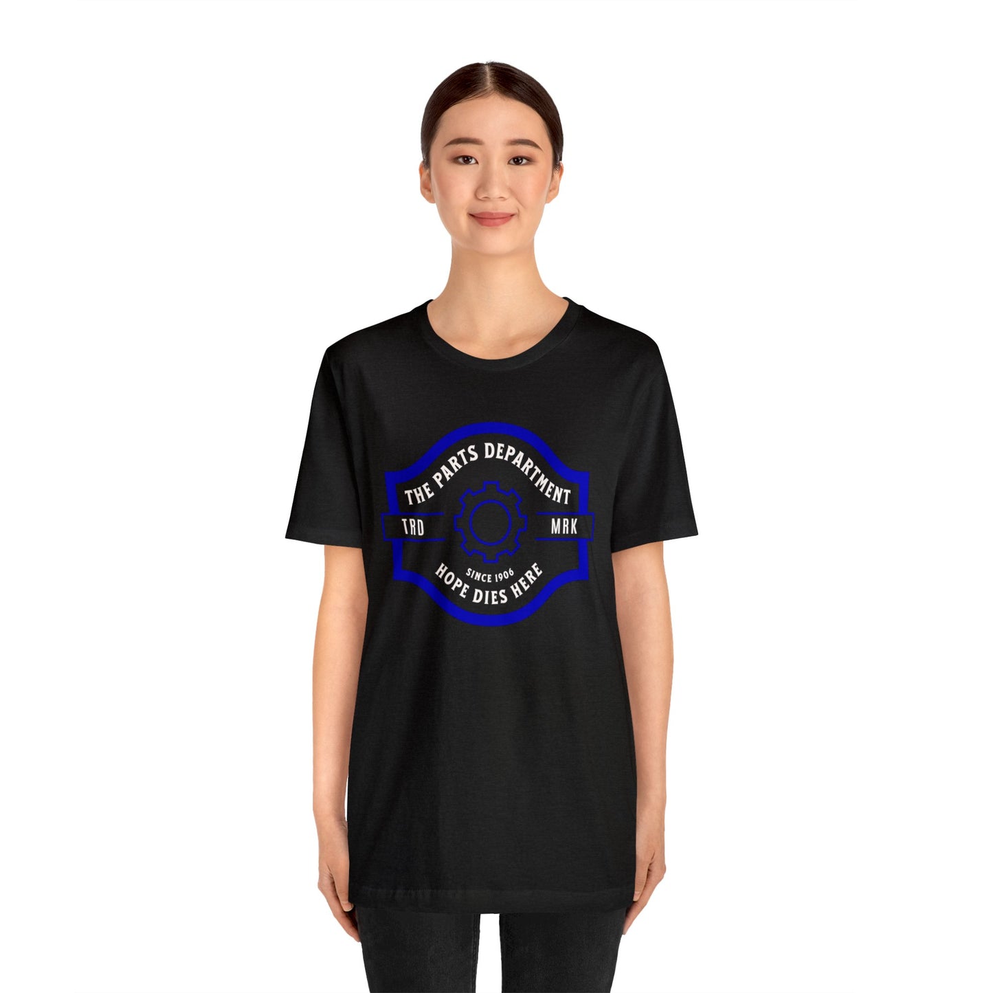 The Parts Department, Hope Dies Here Shirt, Gift for Parts Manager, Dealership Employee, Parts Counter Person, Birthday Gift, Fathers Day