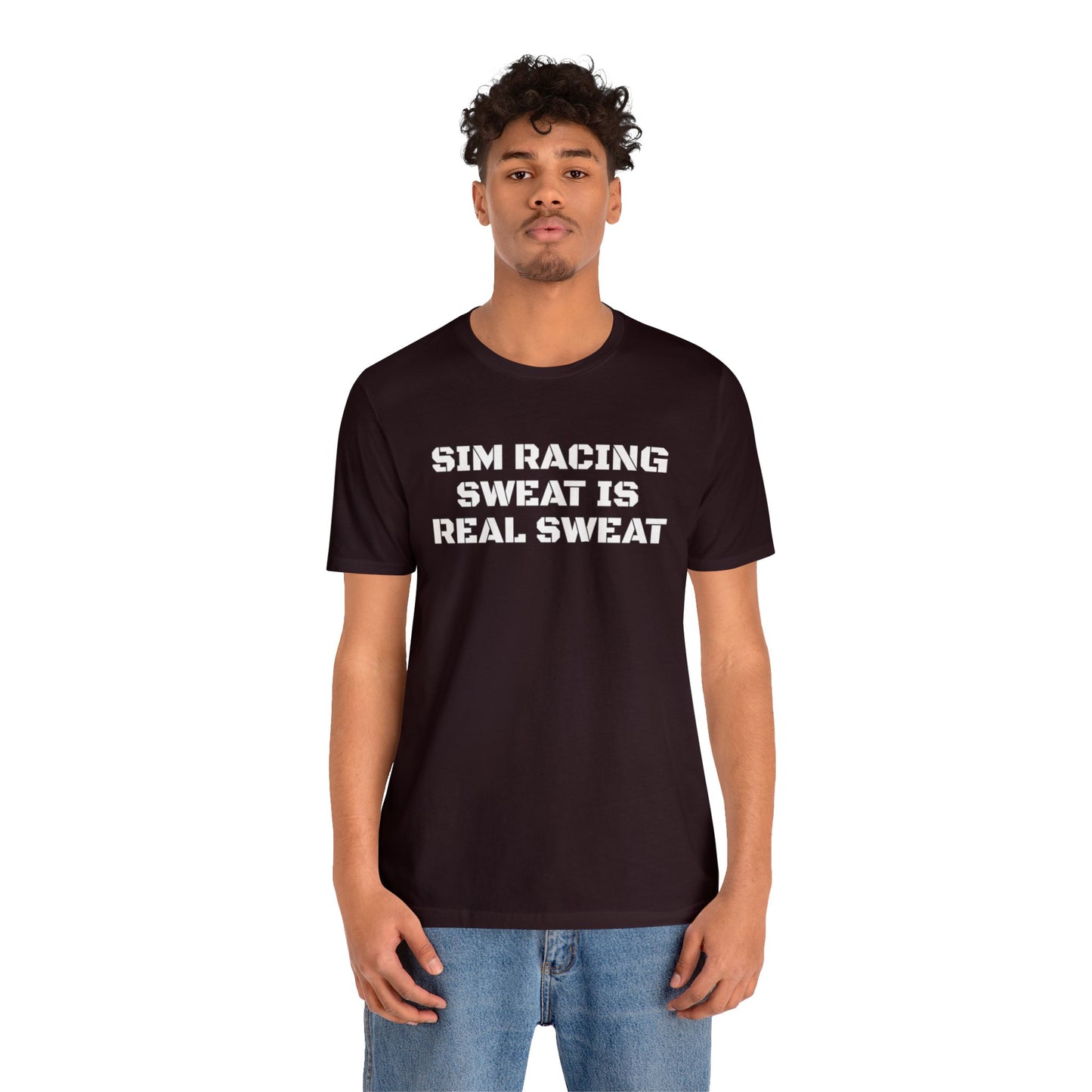 Sim Racing Sweat Is Real Sweat Shirt, Sim Racing, I Racer, Online Gaming, Gift for Gammer, I race online, E sports, Online Racing, Simulator