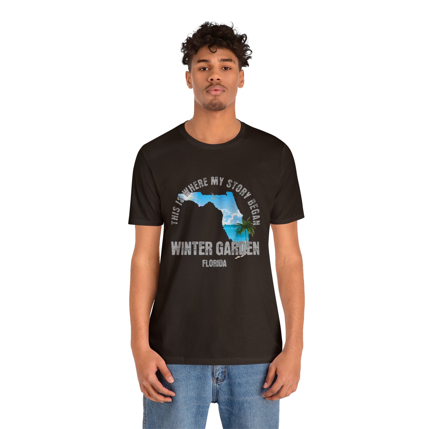 State of Florida T-Shirt - This is where my story began Winter Garden Florida
