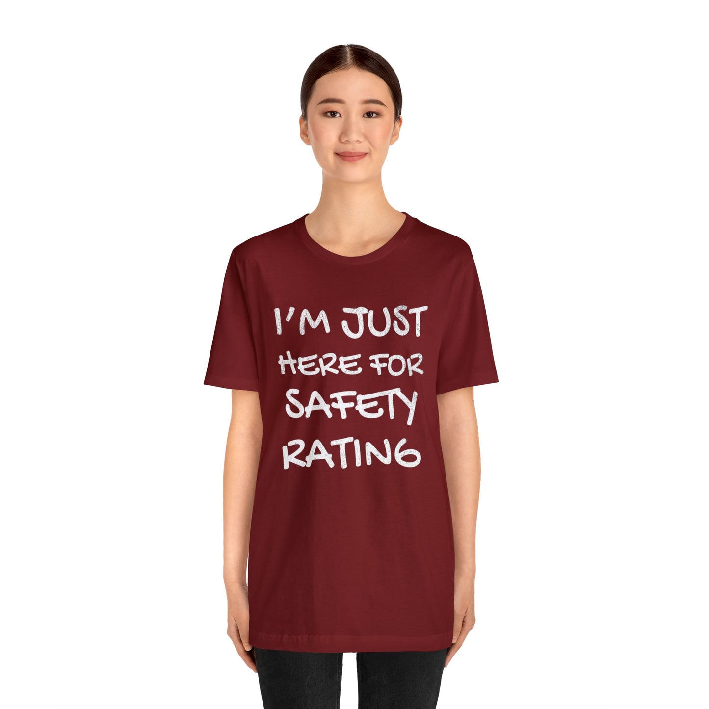 I'm Just Here For the Safety Rating Shirt, Sim Racing, I Racer, Online Gaming, Gift for Gammer, I race online, E sports, Online Racing