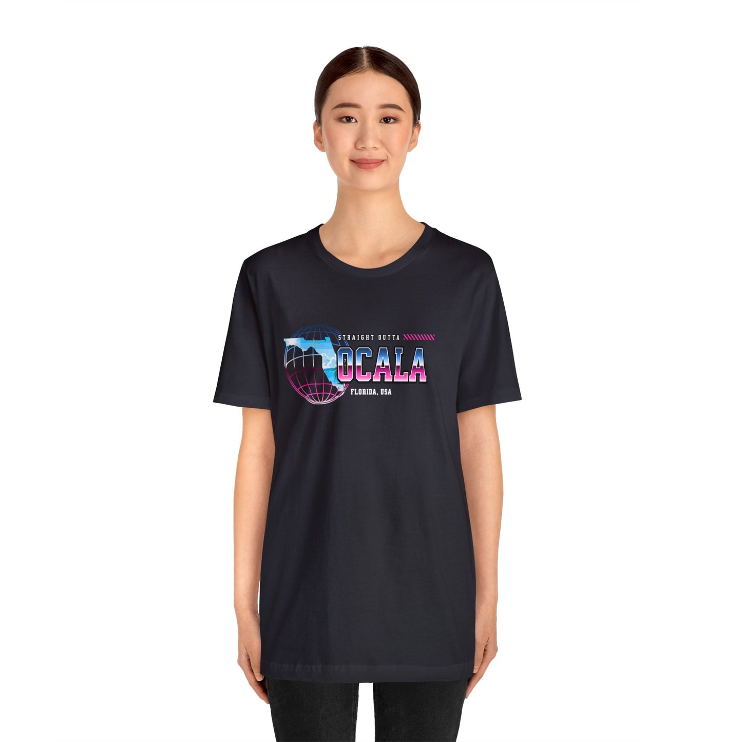 Straight Outta Ocala Florida Home Town Shirt Birthplace Birthday Gift Florida Souviner Florida Cities Destination Gift Gift For Dad
