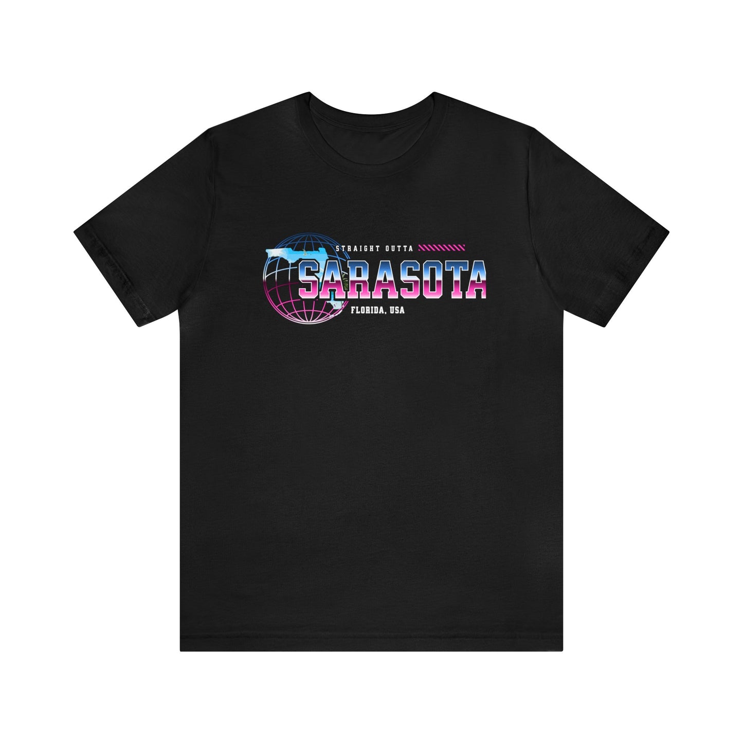 Straight Outta Sarasota Florida Home Town Shirt Birthplace Birthday Gift Florida Souviner Florida Cities Destination Gift Gift For Dad