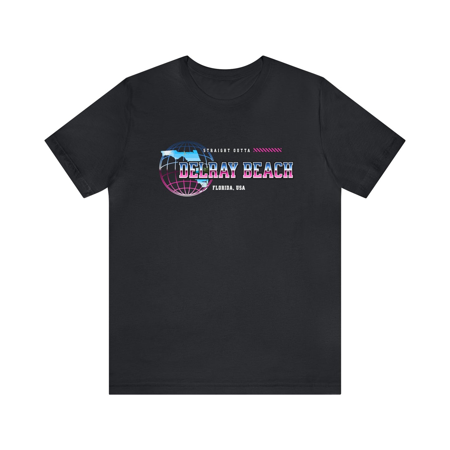 Straight Outta Delray Beach Florida Home Town Shirt Birthplace Birthday Gift Florida Souviner Florida Cities Destination Gift Gift For Dad