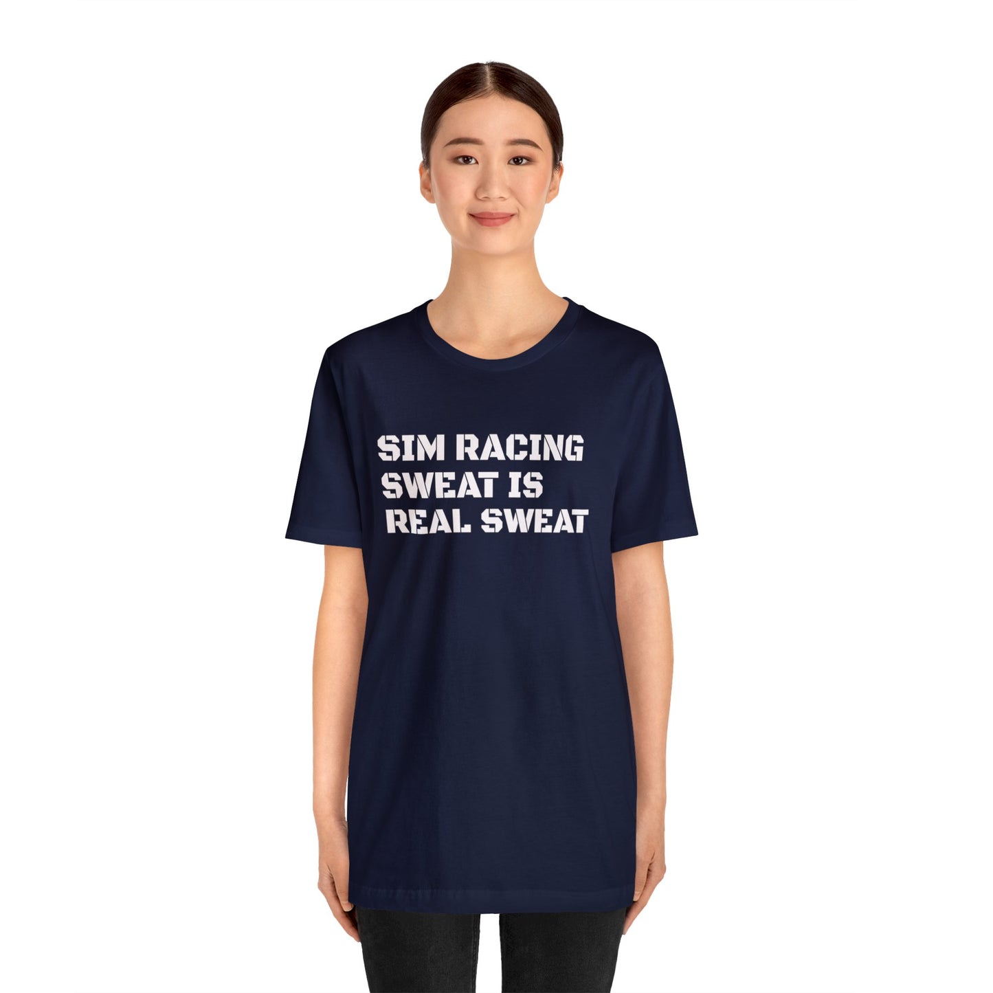 Sim Racing Sweat Is Real Sweat Shirt, Sim Racing, I Racer, Online Gaming, Gift for Gammer, I race online, E sports, Online Racing, Simulator