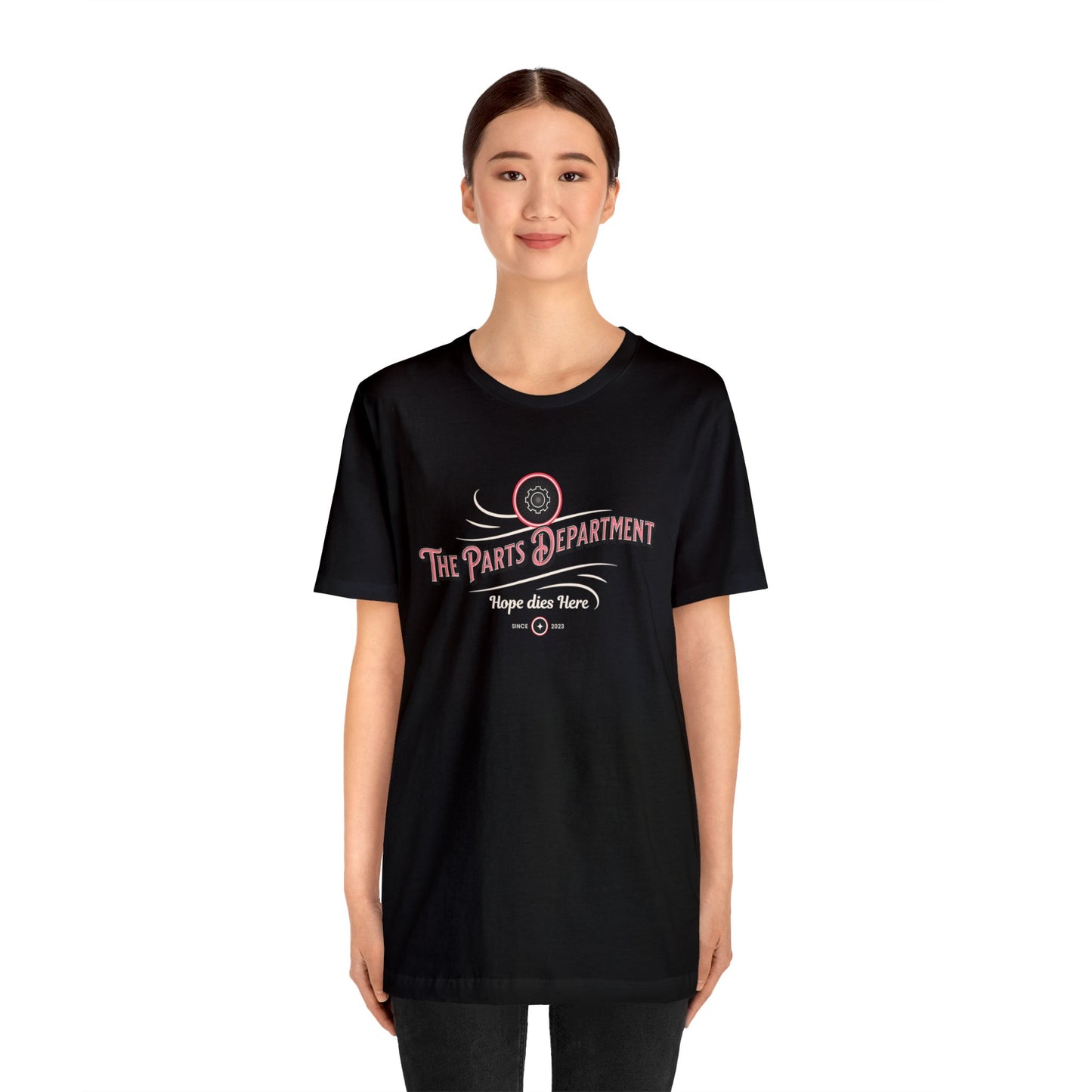 The Parts Department, Hope Dies Here Shirt, Gift for Parts Manager, Dealership Employee, Parts Counter Person, Birthday Gift, Fathers Day