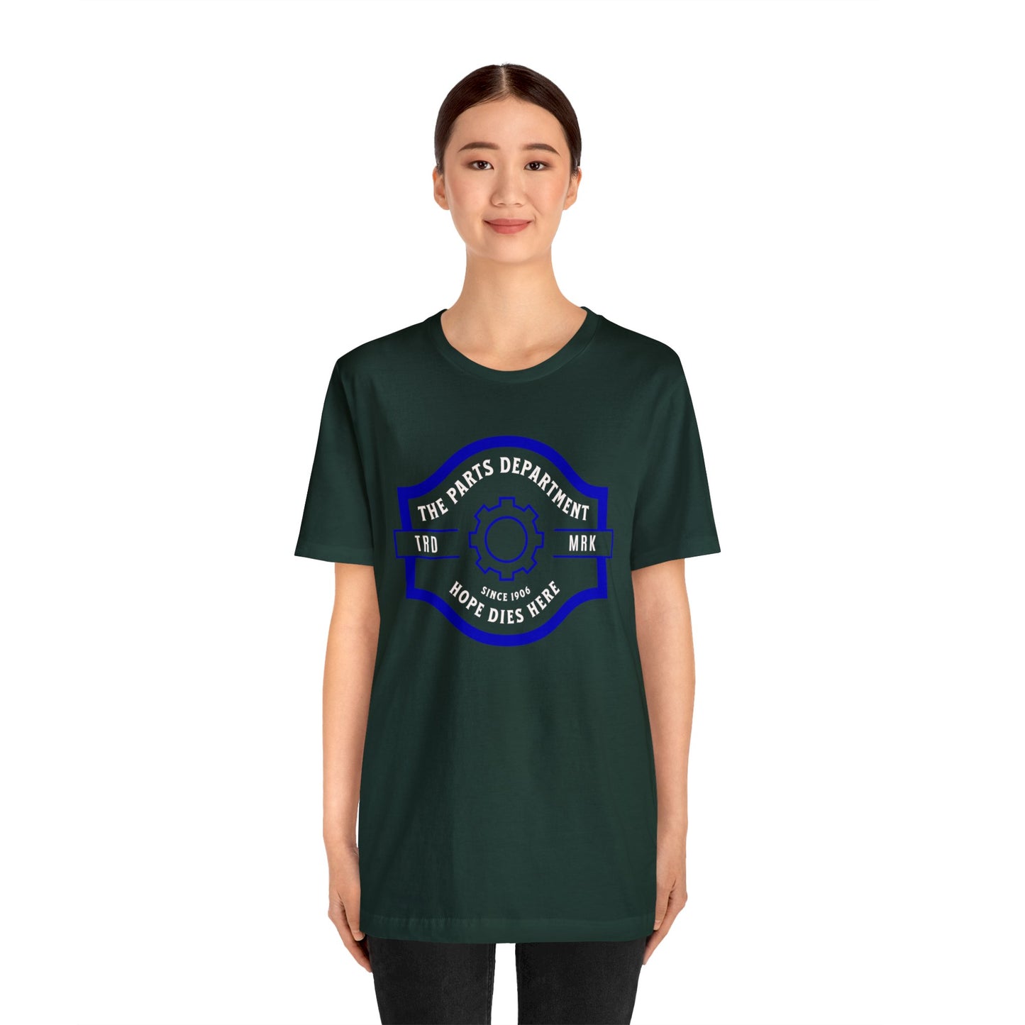 The Parts Department, Hope Dies Here Shirt, Gift for Parts Manager, Dealership Employee, Parts Counter Person, Birthday Gift, Fathers Day