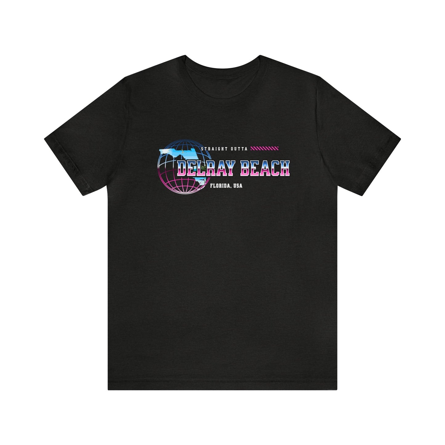 Straight Outta Delray Beach Florida Home Town Shirt Birthplace Birthday Gift Florida Souviner Florida Cities Destination Gift Gift For Dad
