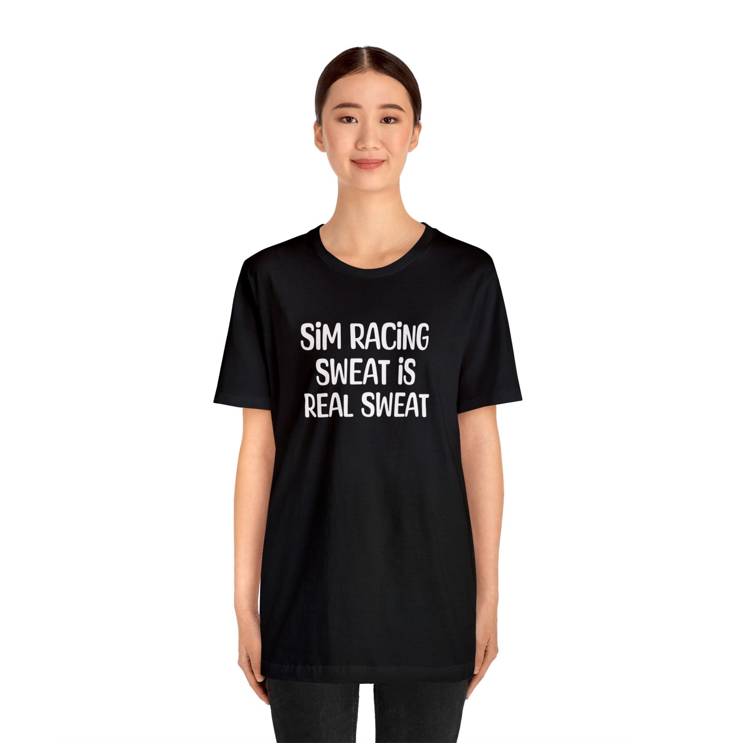 Sim Racing Sweat Is Real Sweat Shirt, Sim Racing, I Racer, Online Gaming, Gift for Gammer, I race online, E sports, Online Racing, Simulator