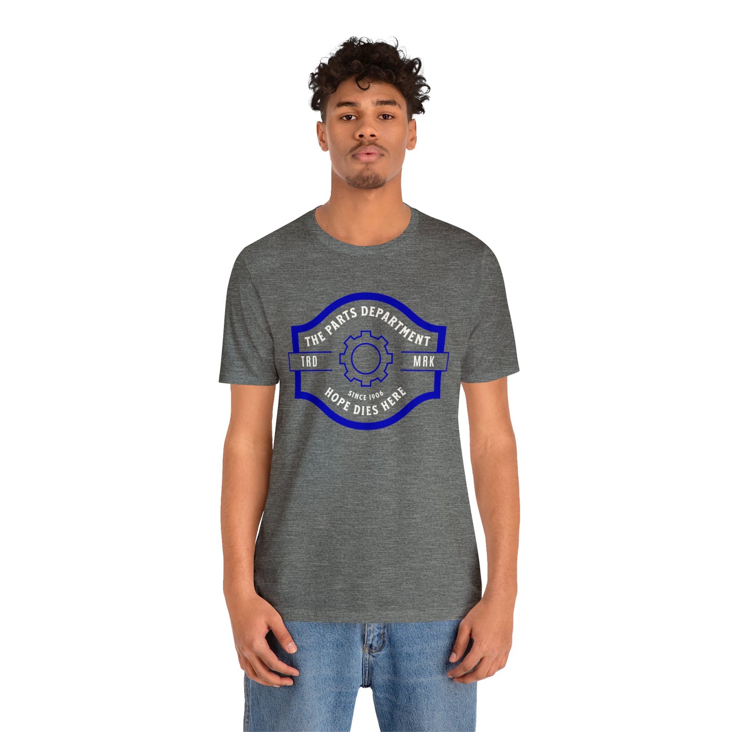 The Parts Department, Hope Dies Here Shirt, Gift for Parts Manager, Dealership Employee, Parts Counter Person, Birthday Gift, Fathers Day