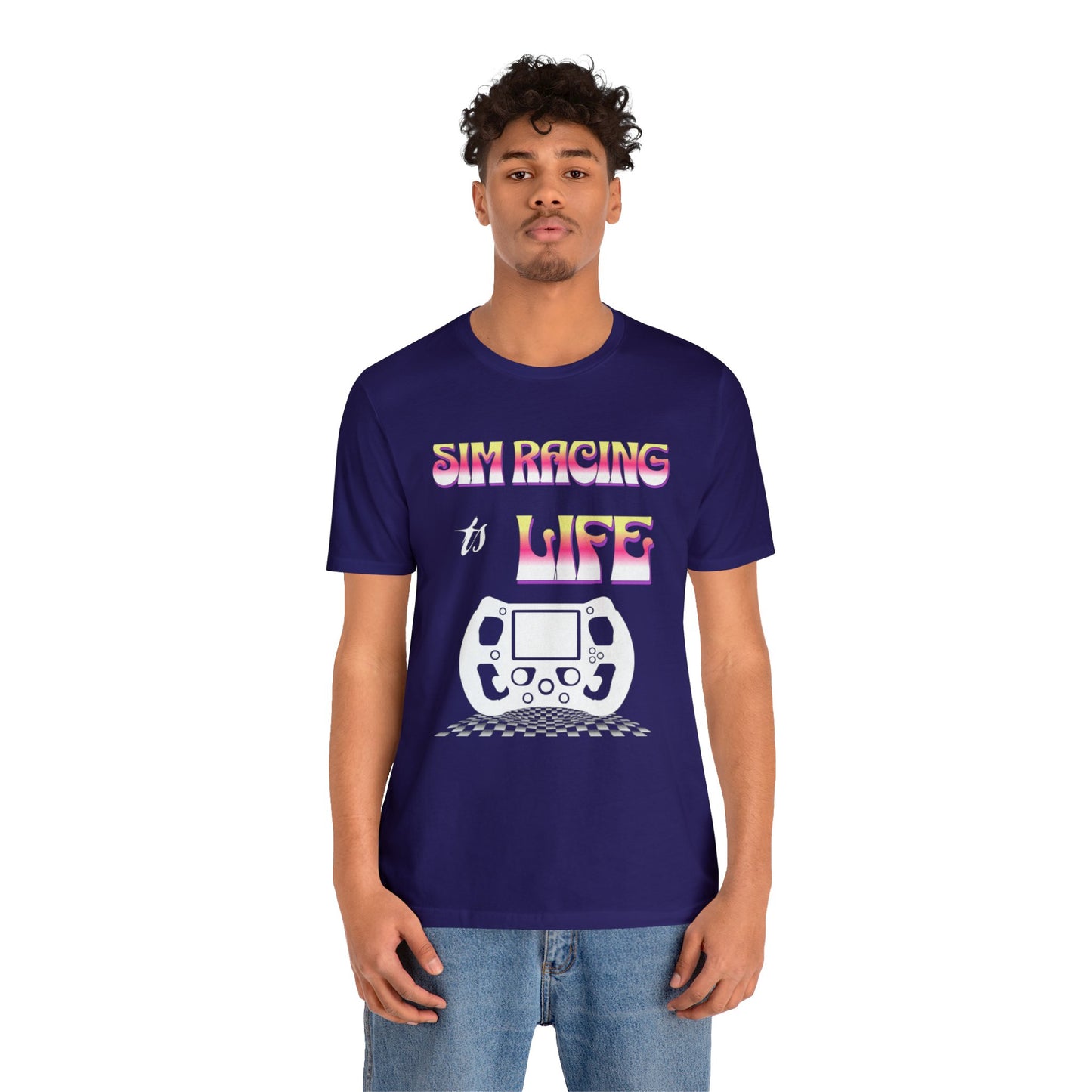 Sim Racing Is Life Shirt, Sim Racing, I Racer, Online Gaming, Gift for Gammer, I race online, E sports, Online Racing, Simulator