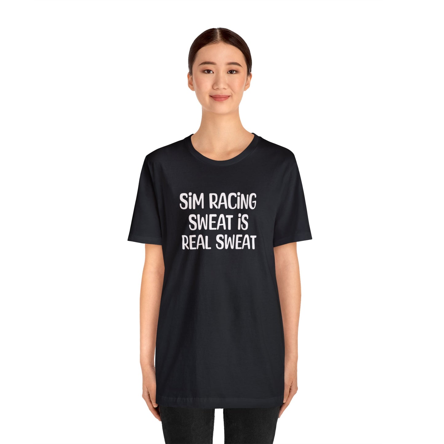 Sim Racing Sweat Is Real Sweat Shirt, Sim Racing, I Racer, Online Gaming, Gift for Gammer, I race online, E sports, Online Racing, Simulator