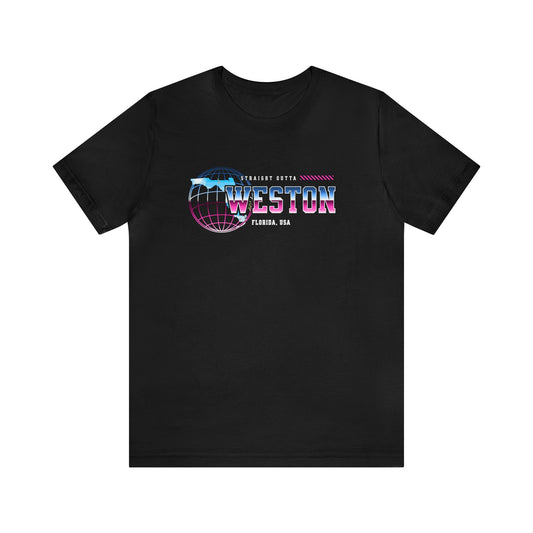 Straight Outta Weston Florida Home Town Shirt Birthplace Birthday Gift Florida Souviner Florida Cities Destination Gift Gift For Dad