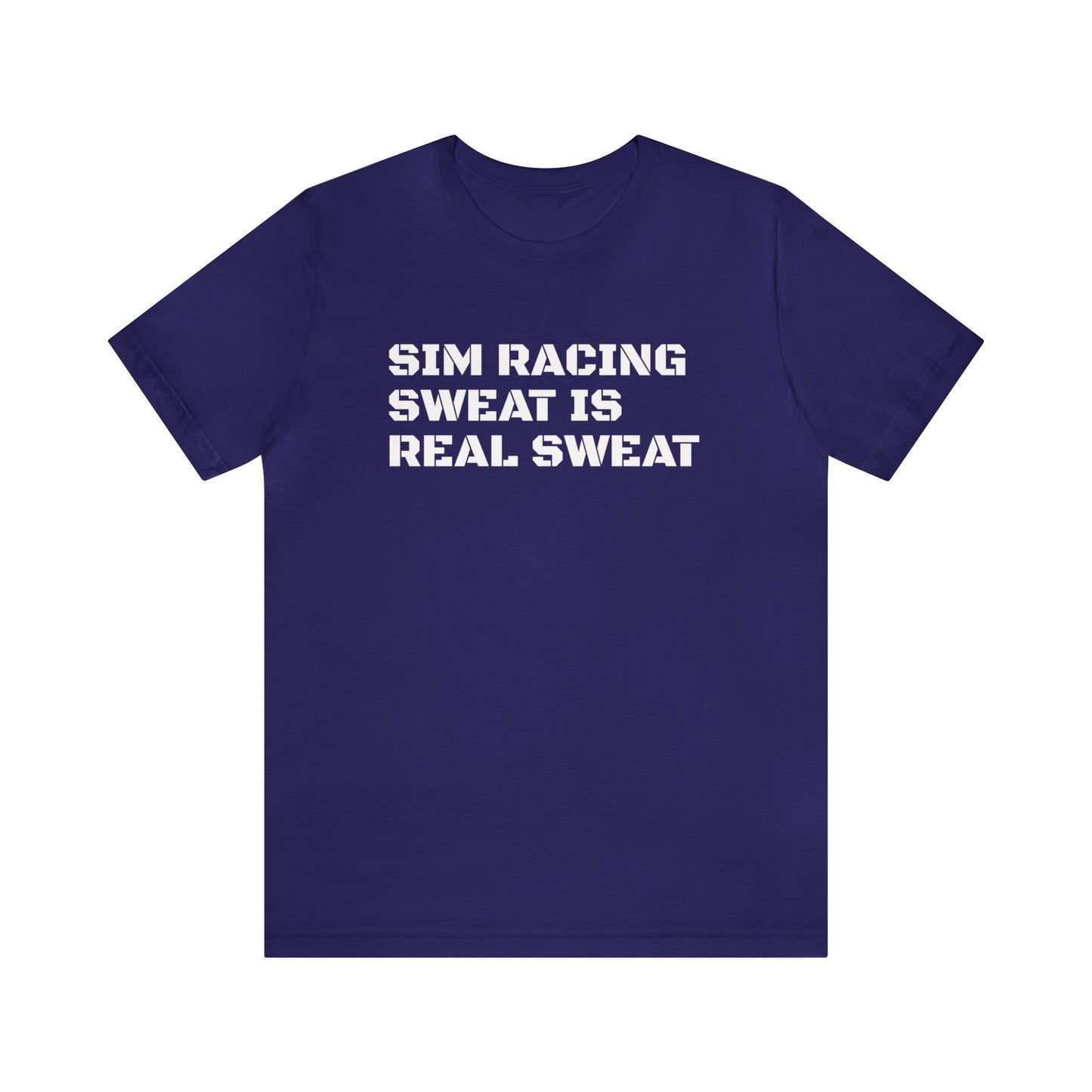 Sim Racing Sweat Is Real Sweat Shirt, Sim Racing, I Racer, Online Gaming, Gift for Gammer, I race online, E sports, Online Racing, Simulator