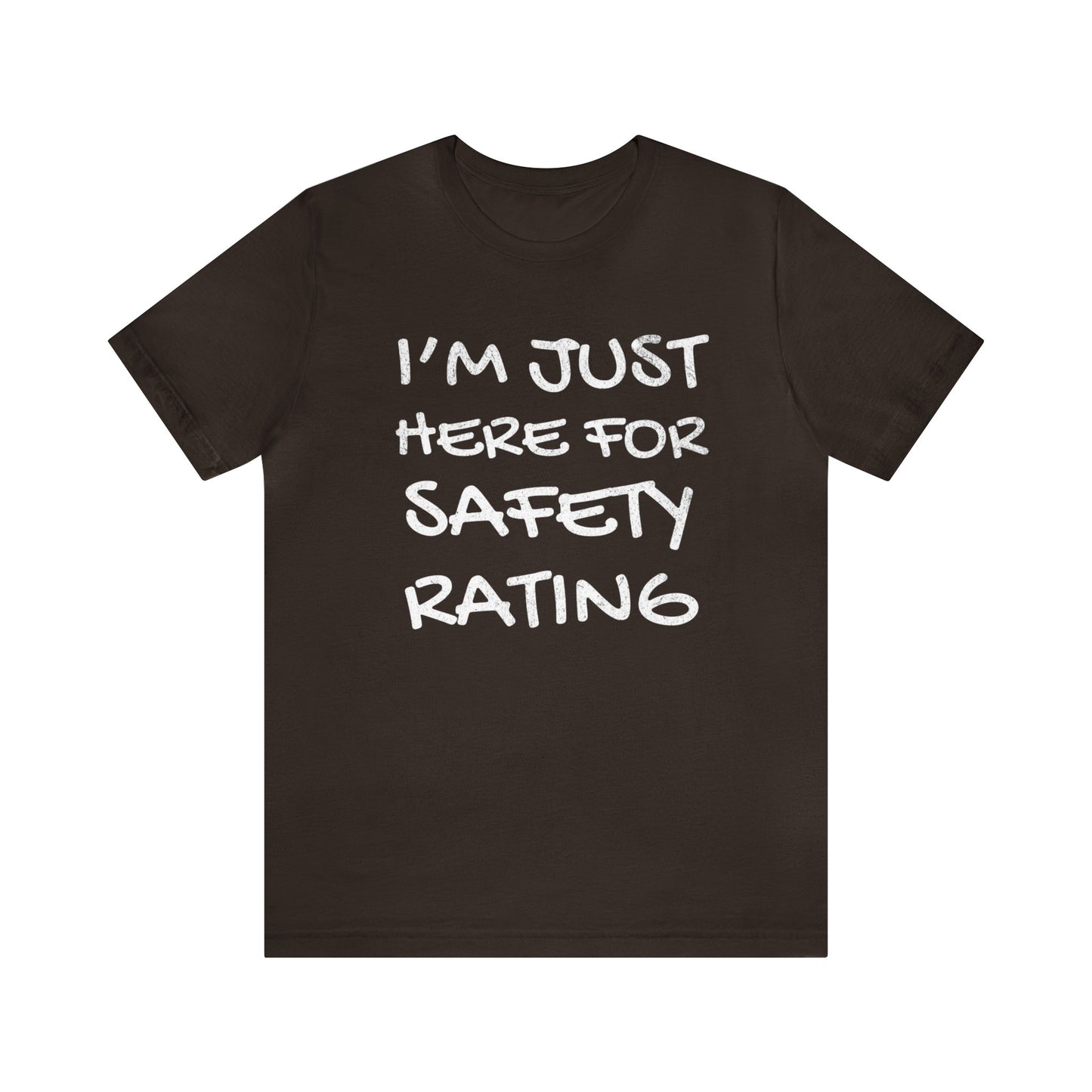 I'm Just Here For the Safety Rating Shirt, Sim Racing, I Racer, Online Gaming, Gift for Gammer, I race online, E sports, Online Racing