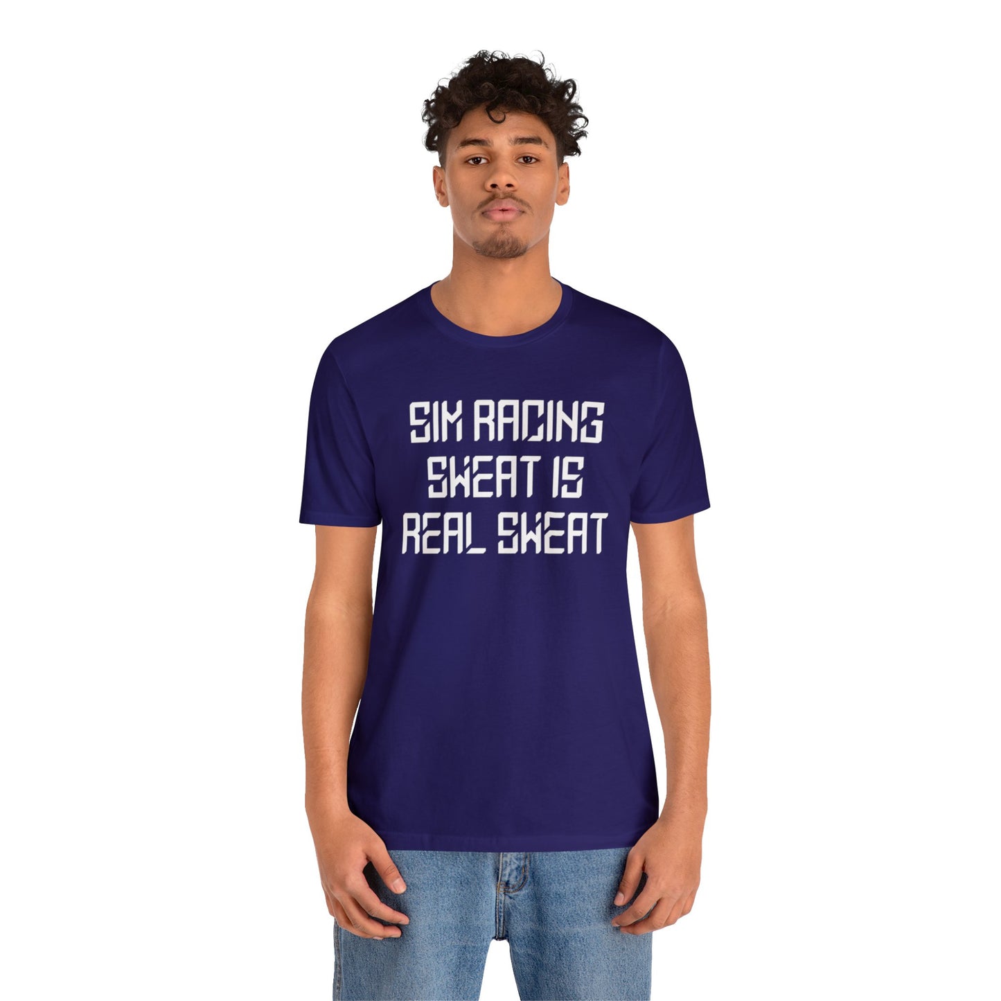 Sim Racing Sweat Is Real Sweat Shirt, Sim Racing, I Racer, Online Gaming, Gift for Gammer, I race online, E sports, Online Racing