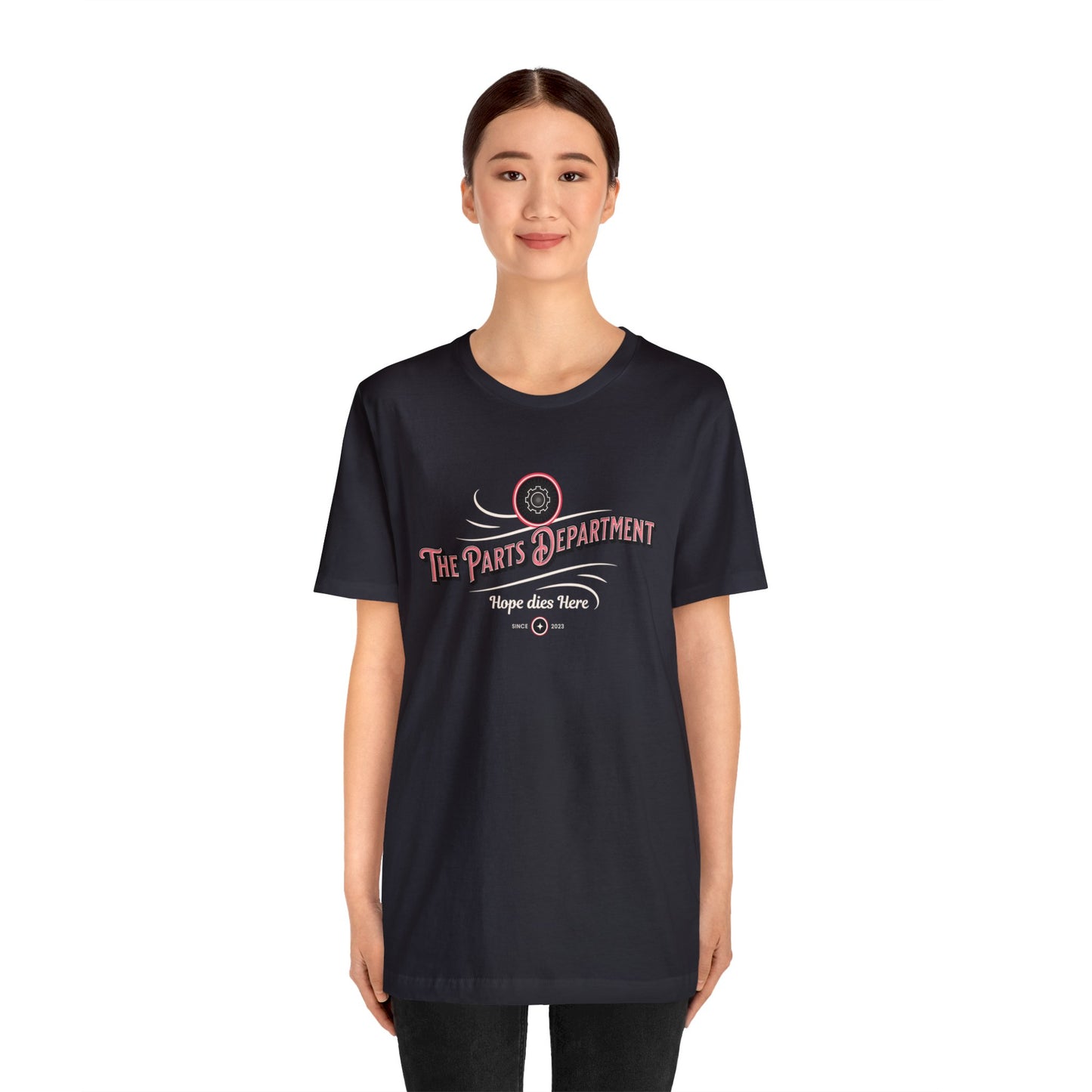 The Parts Department, Hope Dies Here Shirt, Gift for Parts Manager, Dealership Employee, Parts Counter Person, Birthday Gift, Fathers Day