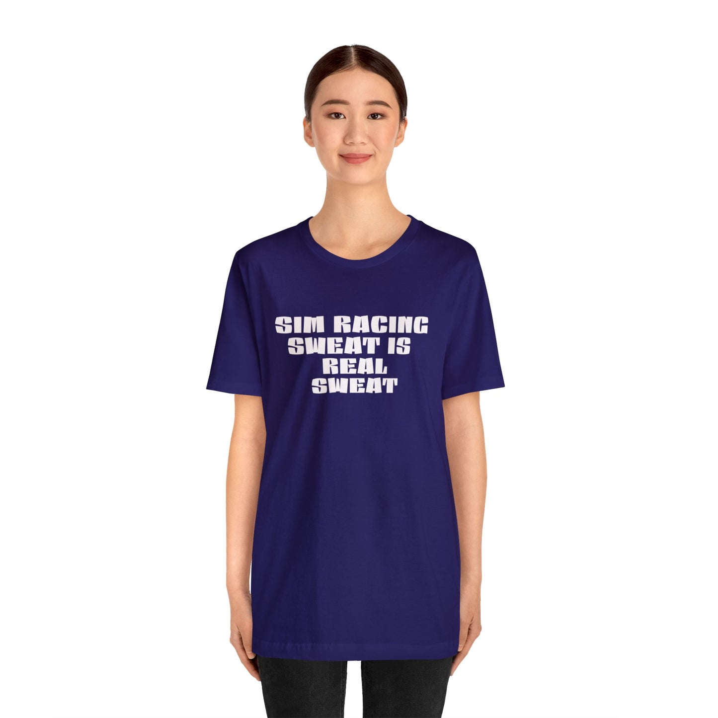 Sim Racing Sweat Is Real Sweat Shirt, Sim Racing, I Racer, Online Gaming, Gift for Gammer, I race online, E sports, Online Racing, Simulator