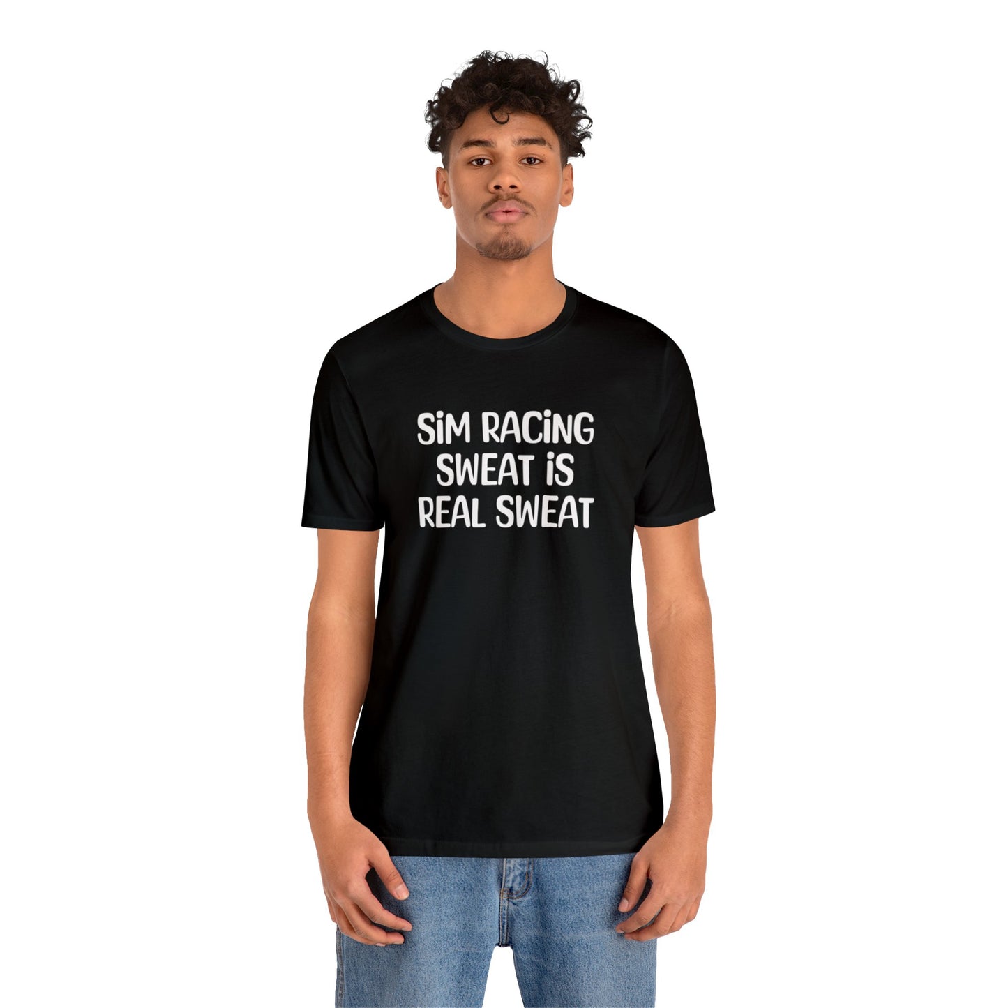 Sim Racing Sweat Is Real Sweat Shirt, Sim Racing, I Racer, Online Gaming, Gift for Gammer, I race online, E sports, Online Racing, Simulator