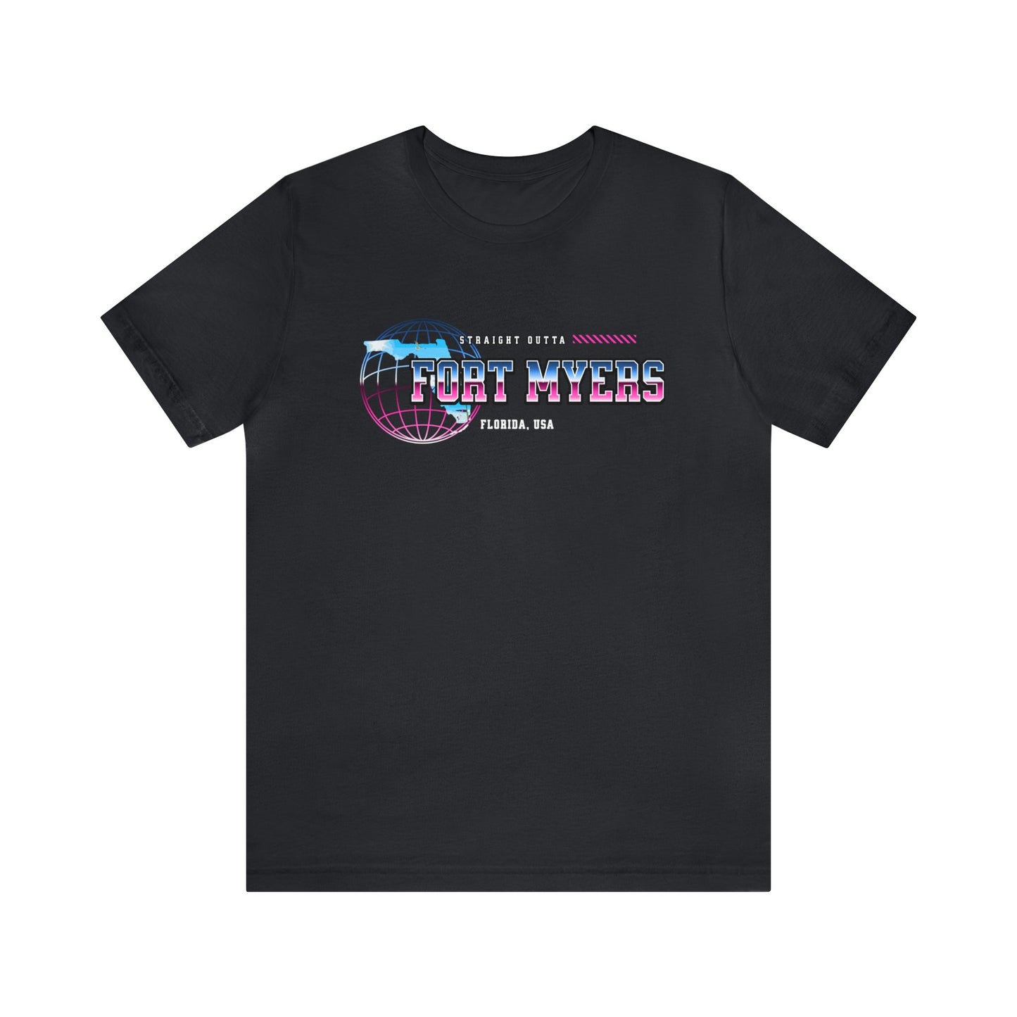 Straight Outta Fort Myers Florida Home Town Shirt Birthplace Birthday Gift Florida Souviner Florida Cities Destination Gift Gift For Dad