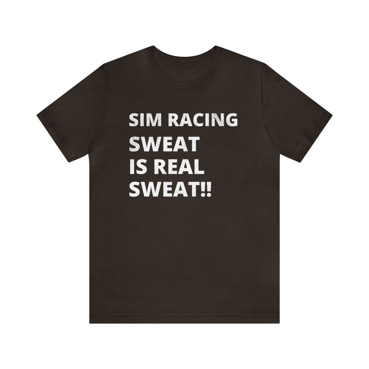 Sim Racing Sweat Is Real Sweat Shirt, Sim Racing, I Racer, Online Gaming, Gift for Gammer, I race online, E sports, Online Racing, Simulator