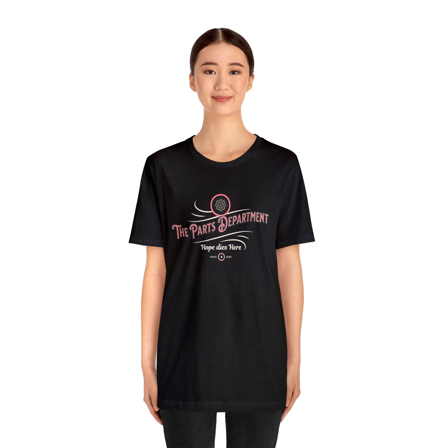 The Parts Department, Hope Dies Here Shirt, Gift for Parts Manager, Dealership Employee, Parts Counter Person, Birthday Gift, Fathers Day