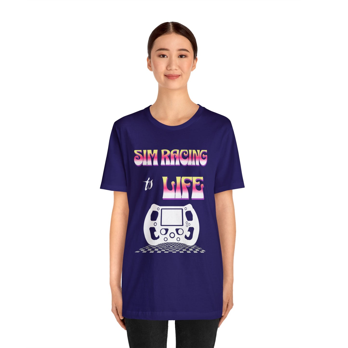 Sim Racing Is Life Shirt, Sim Racing, I Racer, Online Gaming, Gift for Gammer, I race online, E sports, Online Racing, Simulator