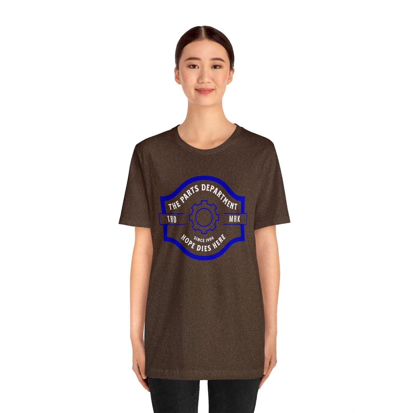 The Parts Department, Hope Dies Here Shirt, Gift for Parts Manager, Dealership Employee, Parts Counter Person, Birthday Gift, Fathers Day
