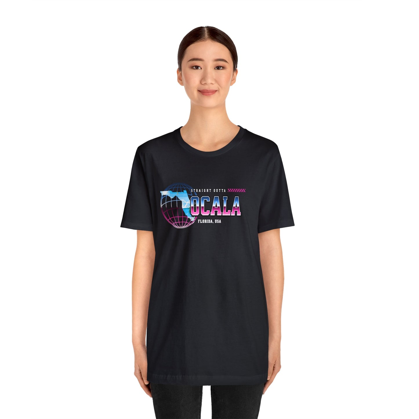 Straight Outta Ocala Florida Home Town Shirt Birthplace Birthday Gift Florida Souviner Florida Cities Destination Gift Gift For Dad
