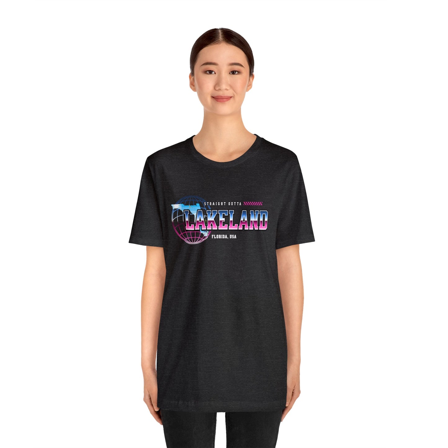 Straight Outta Lakeland Florida Home Town Shirt Birthplace Birthday Gift Florida Souviner Florida Cities Destination Gift Gift For Dad