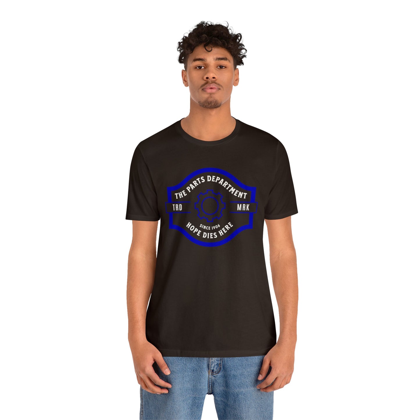 The Parts Department, Hope Dies Here Shirt, Gift for Parts Manager, Dealership Employee, Parts Counter Person, Birthday Gift, Fathers Day