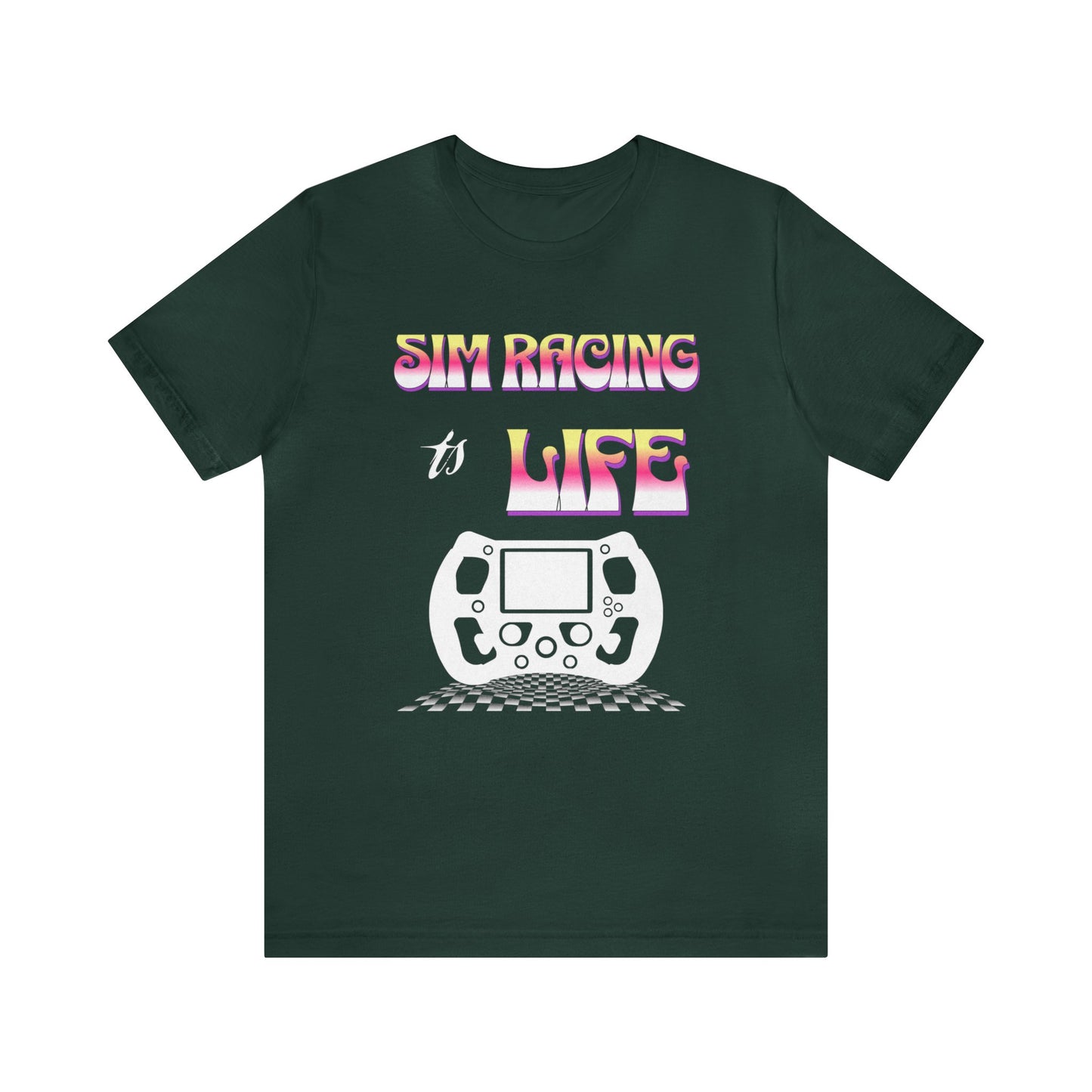 Sim Racing Is Life Shirt, Sim Racing, I Racer, Online Gaming, Gift for Gammer, I race online, E sports, Online Racing, Simulator