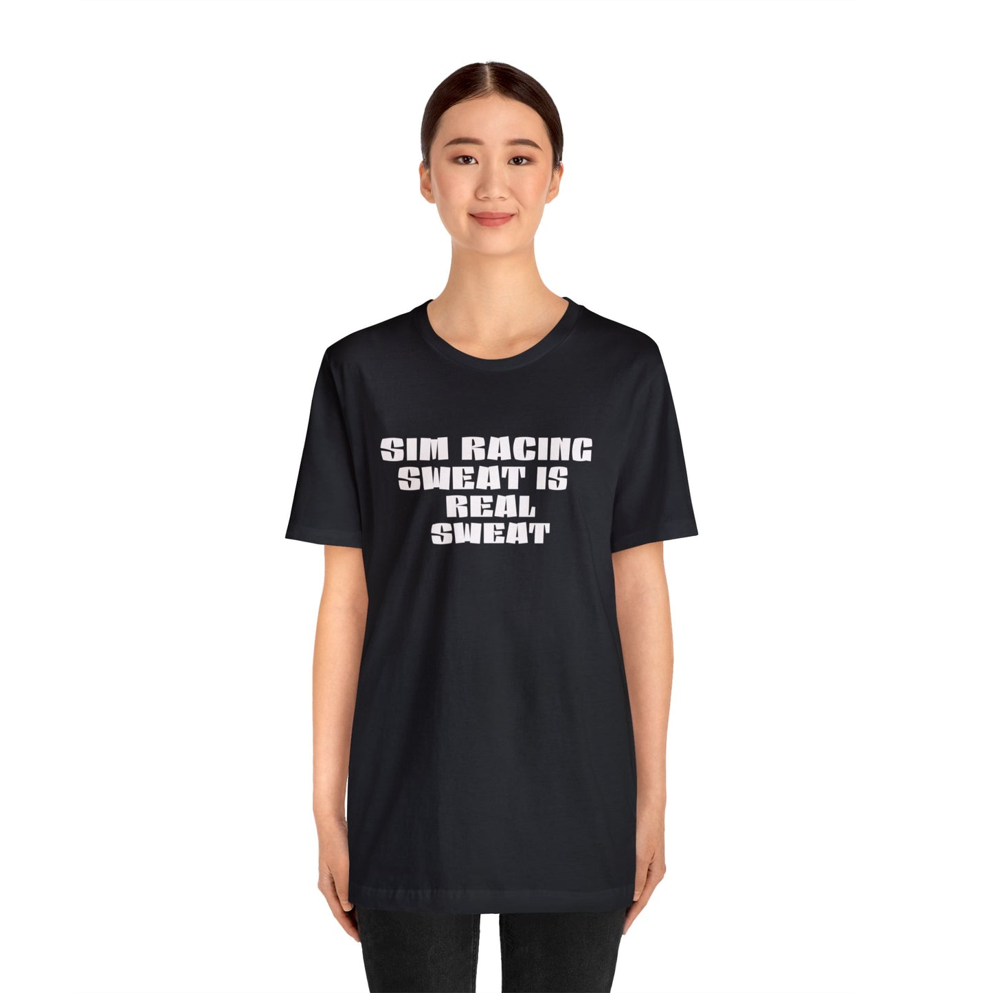 Sim Racing Sweat Is Real Sweat Shirt, Sim Racing, I Racer, Online Gaming, Gift for Gammer, I race online, E sports, Online Racing, Simulator