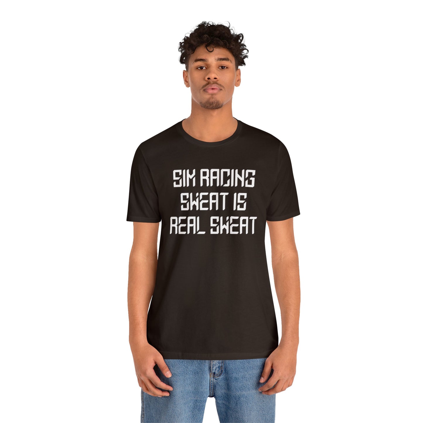 Sim Racing Sweat Is Real Sweat Shirt, Sim Racing, I Racer, Online Gaming, Gift for Gammer, I race online, E sports, Online Racing