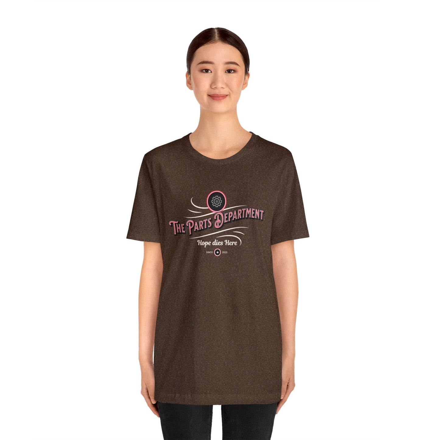 The Parts Department, Hope Dies Here Shirt, Gift for Parts Manager, Dealership Employee, Parts Counter Person, Birthday Gift, Fathers Day