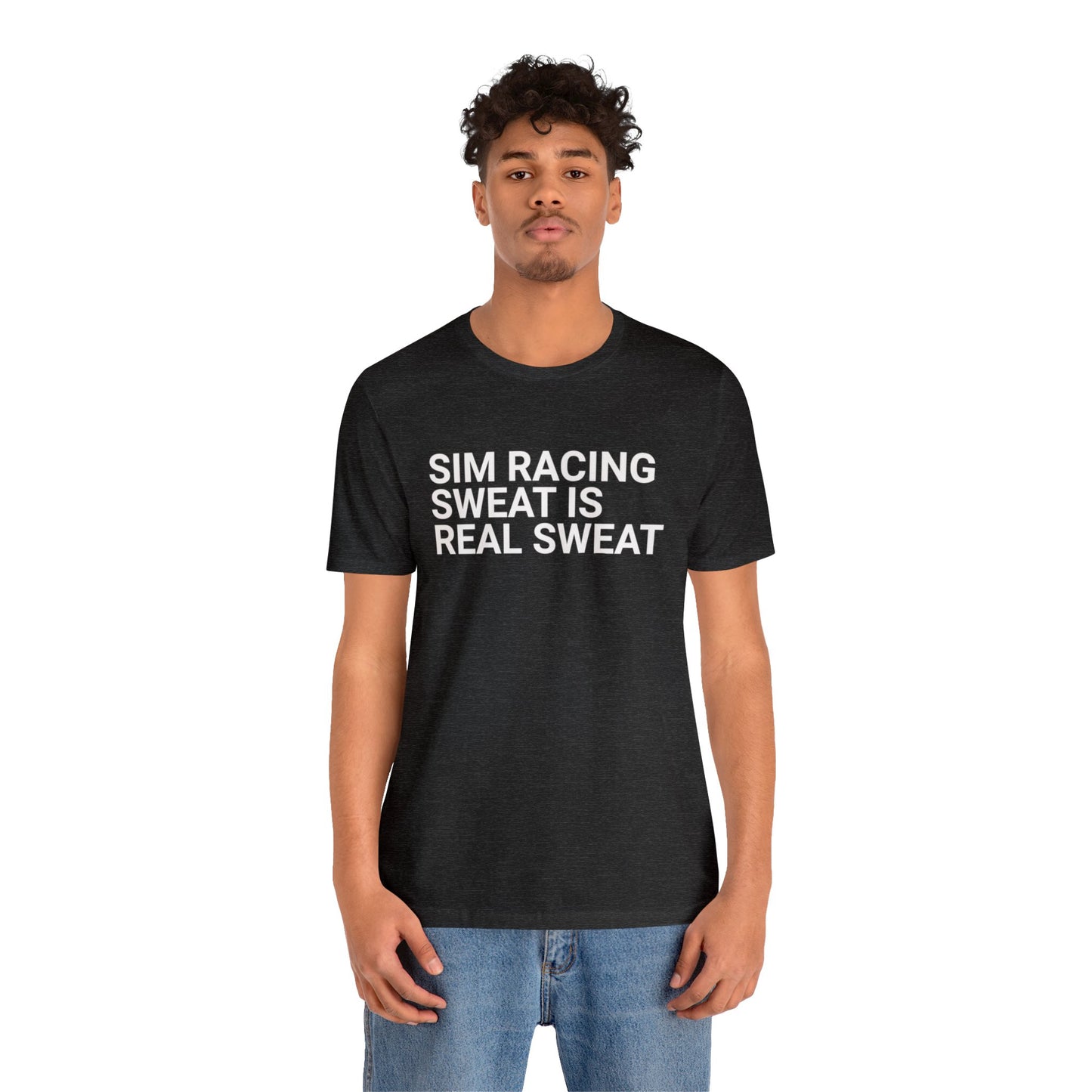 Sim Racing Sweat Is Real Sweat Shirt, Sim Racing, I Racer, Online Gaming, Gift for Gammer, I race online, E sports, Online Racing, Simulator