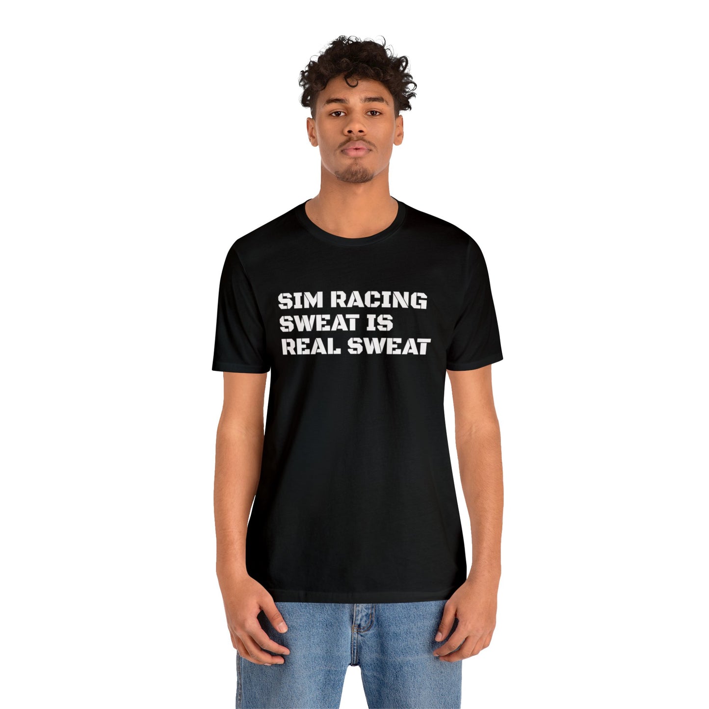 Sim Racing Sweat Is Real Sweat Shirt, Sim Racing, I Racer, Online Gaming, Gift for Gammer, I race online, E sports, Online Racing, Simulator