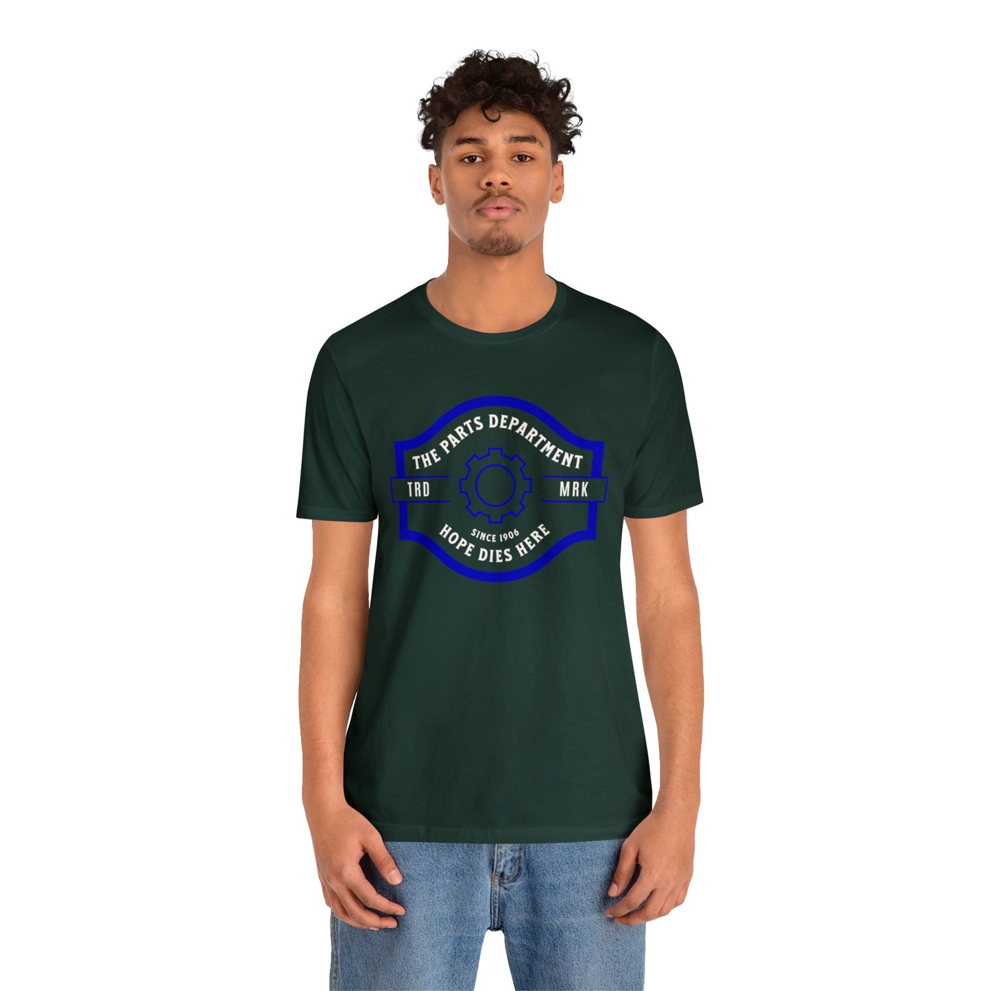 The Parts Department, Hope Dies Here Shirt, Gift for Parts Manager, Dealership Employee, Parts Counter Person, Birthday Gift, Fathers Day