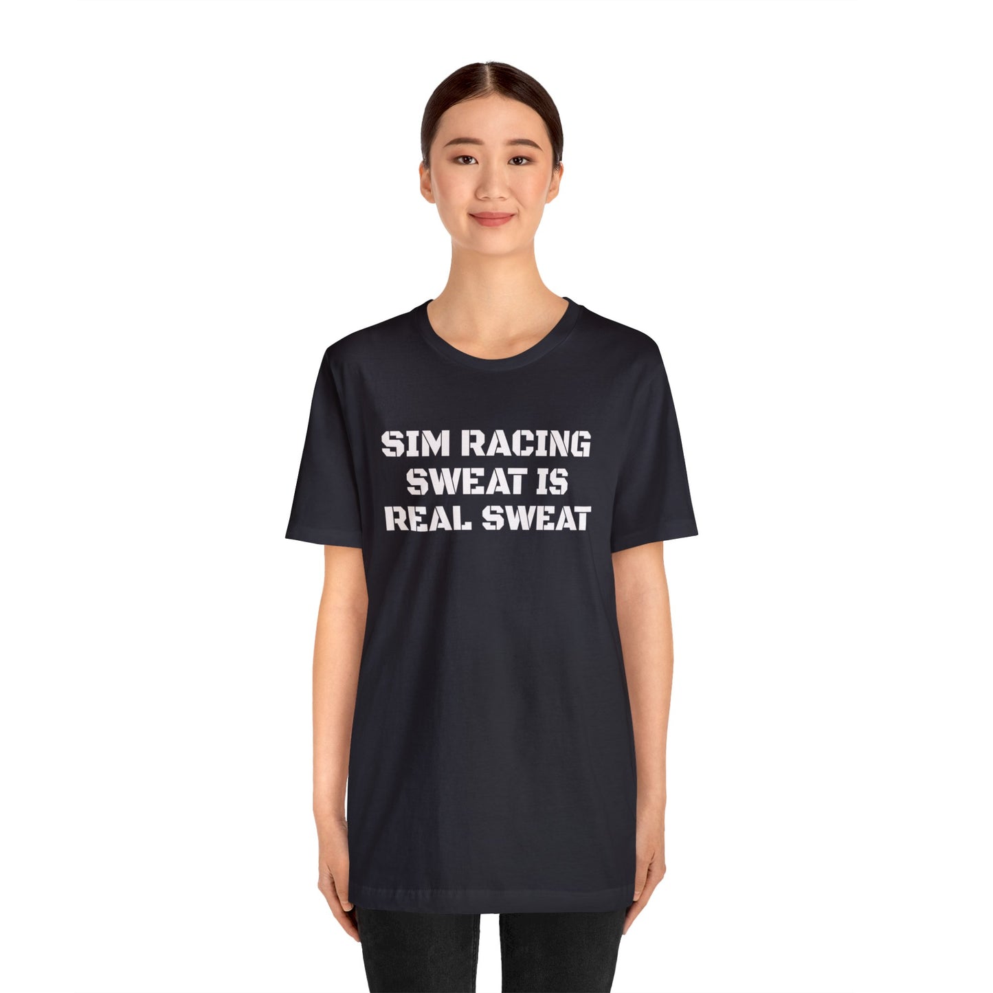 Sim Racing Sweat Is Real Sweat Shirt, Sim Racing, I Racer, Online Gaming, Gift for Gammer, I race online, E sports, Online Racing, Simulator