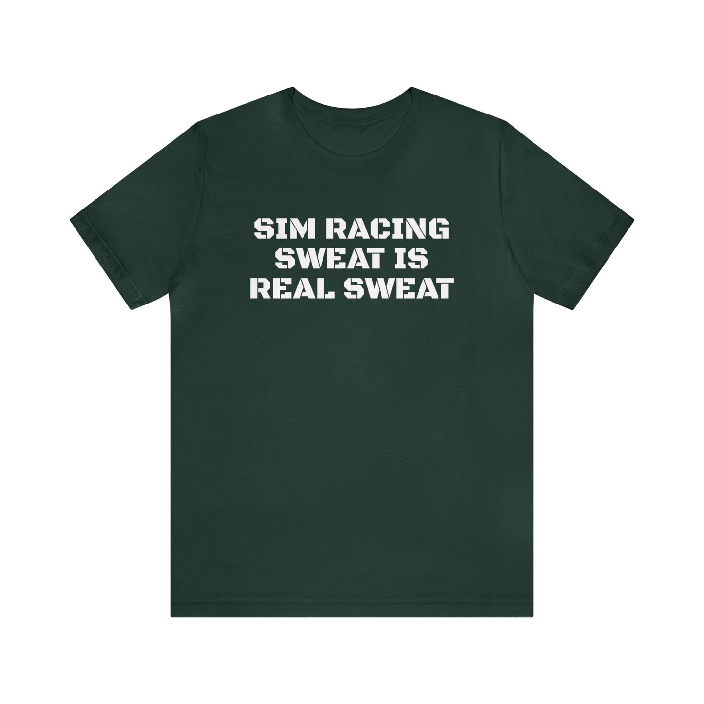 Sim Racing Sweat Is Real Sweat Shirt, Sim Racing, I Racer, Online Gaming, Gift for Gammer, I race online, E sports, Online Racing, Simulator