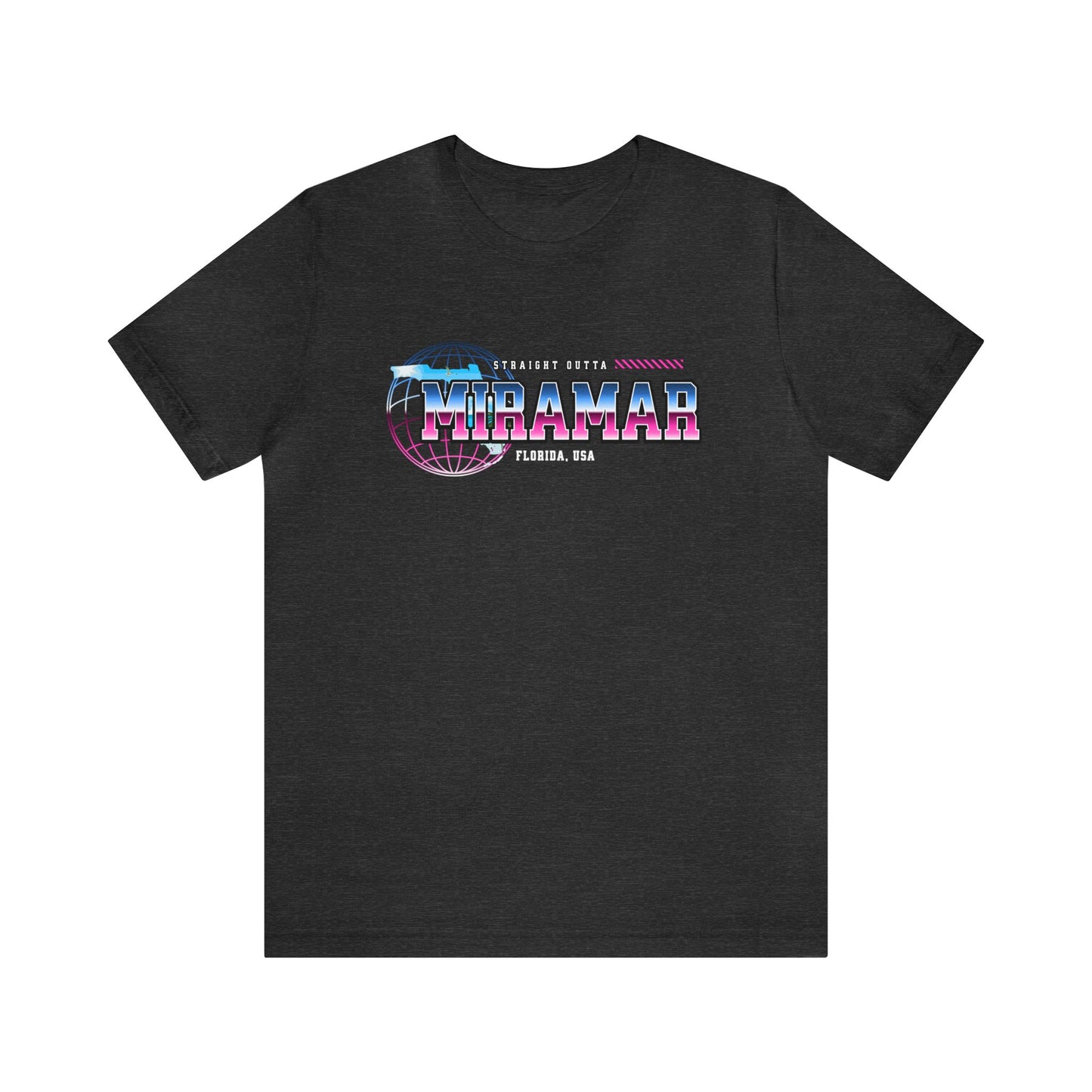 Straight Outta Miramar Florida Home Town Shirt Birthplace Birthday Gift Florida Souviner Florida Cities Destination Gift Gift For Dad