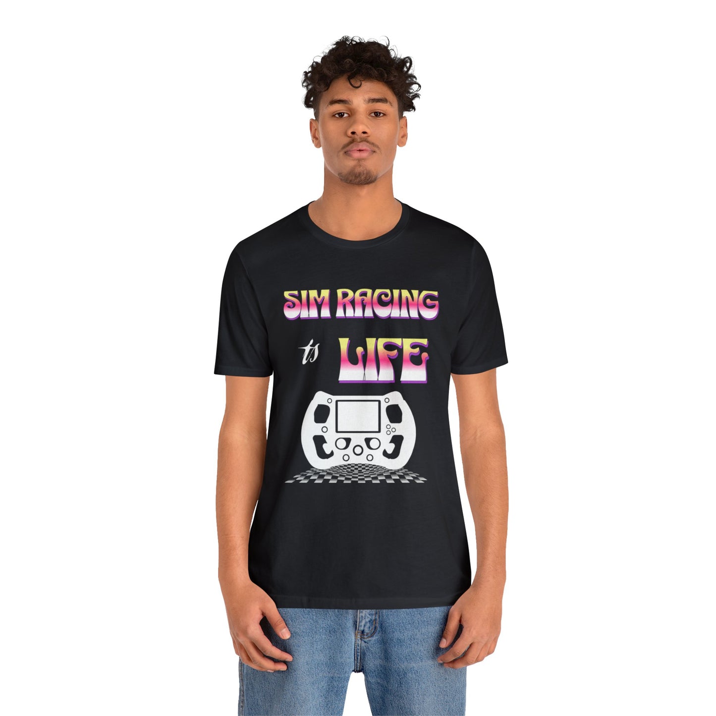 Sim Racing Is Life Shirt, Sim Racing, I Racer, Online Gaming, Gift for Gammer, I race online, E sports, Online Racing, Simulator