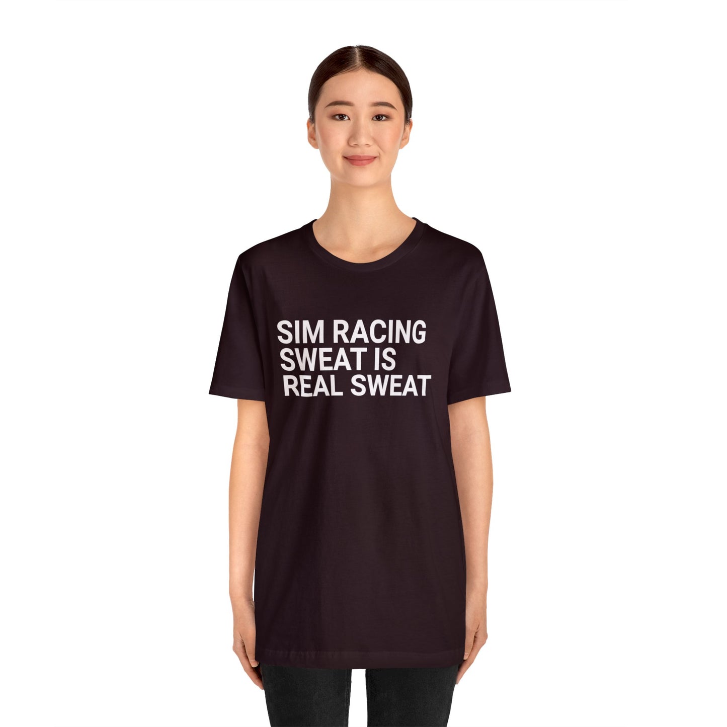 Sim Racing Sweat Is Real Sweat Shirt, Sim Racing, I Racer, Online Gaming, Gift for Gammer, I race online, E sports, Online Racing, Simulator
