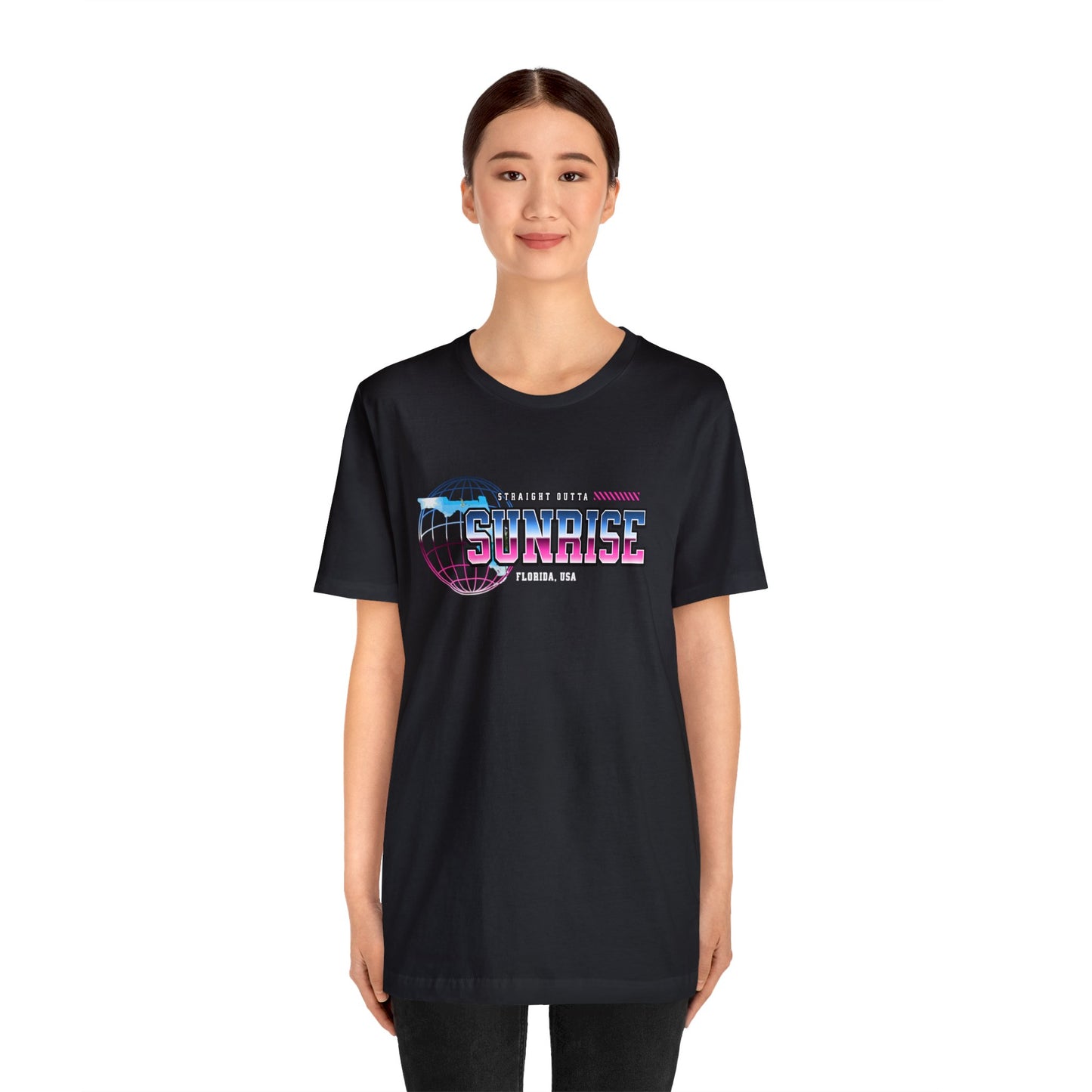Straight Outta Sunrise Florida Home Town Shirt Birthplace Birthday Gift Florida Souviner Florida Cities Destination Gift Gift For Dad
