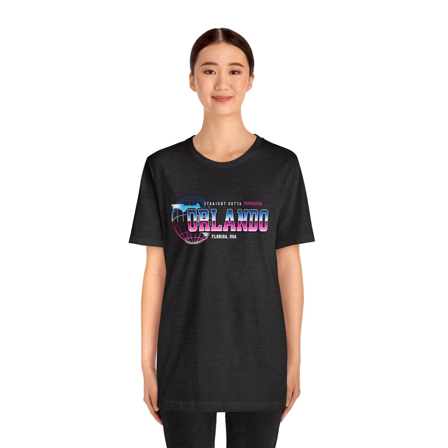 Straight Outta Orlando Florida Home Town Shirt Birthplace Birthday Gift Florida Souviner Florida Cities Destination Gift Gift For Dad